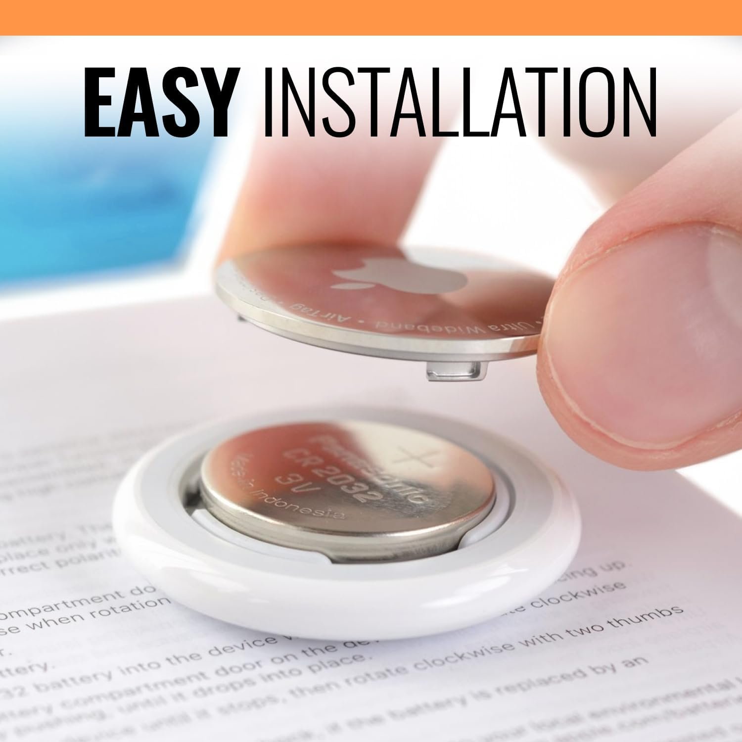 Rome Tech CR2032 Lithium 3V Airtag Battery Replacement - Perfect Battery for Apple Airtags Replacement (1 pcs) - Image 5