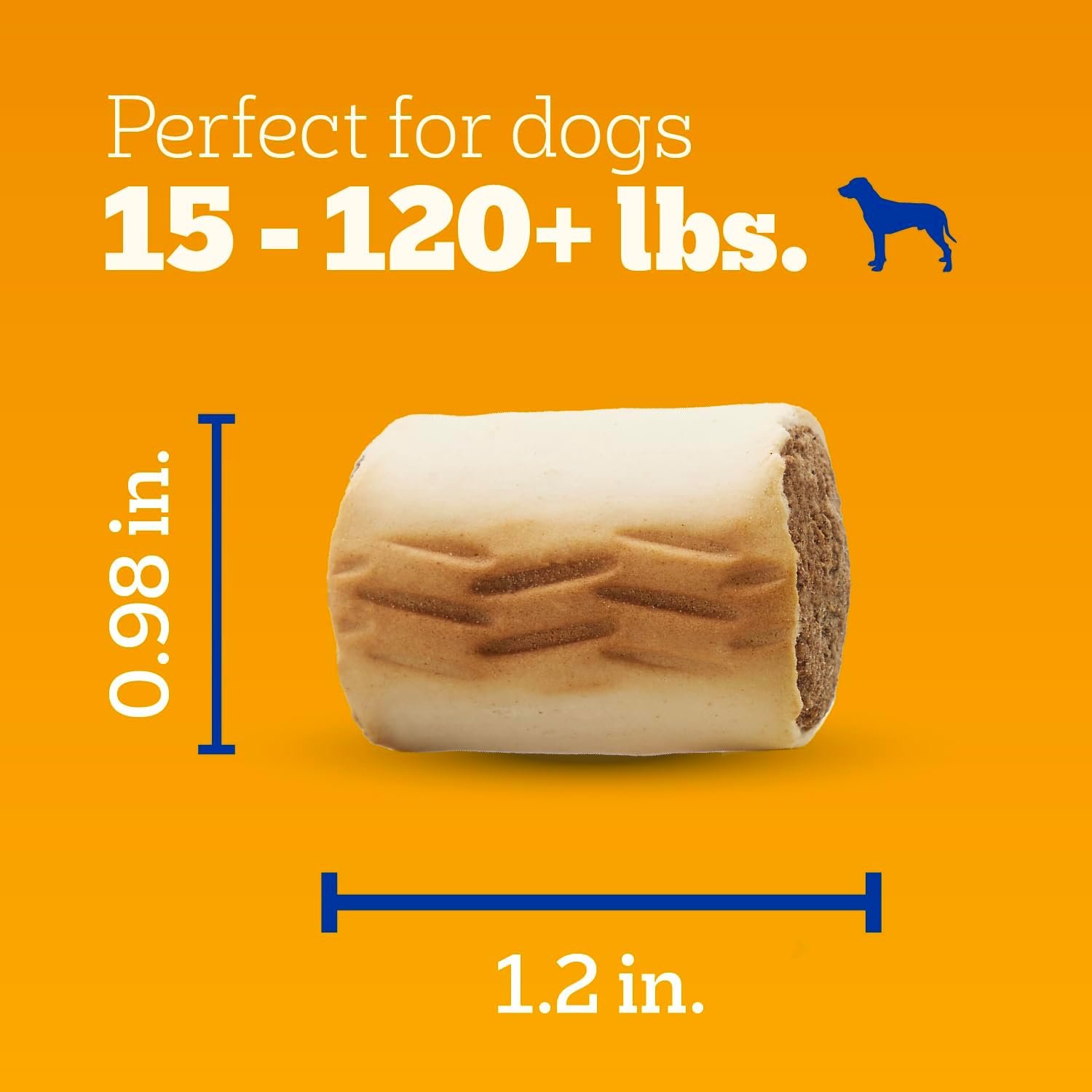 PEDIGREE MARROBONE Dog Treats Real Beef Flavor Crunchy Dog Biscuit, 6 lb. Pack - Image 6