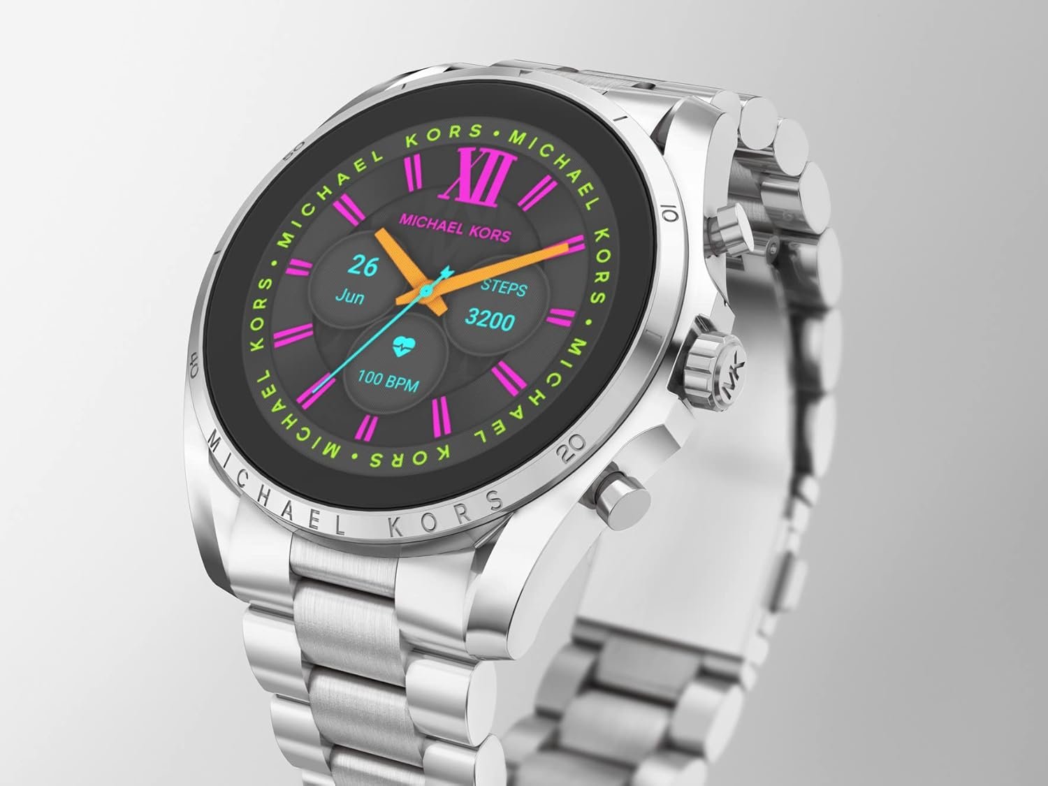 Michael Kors Men's or Women's Gen 6 44mm Touchscreen Smart Watch with Alexa Built-In, Fitness Tracker, Sleep Tracker, GPS, Music Control, Smartphone Notifications (Model: MKT5139V) - Image 8