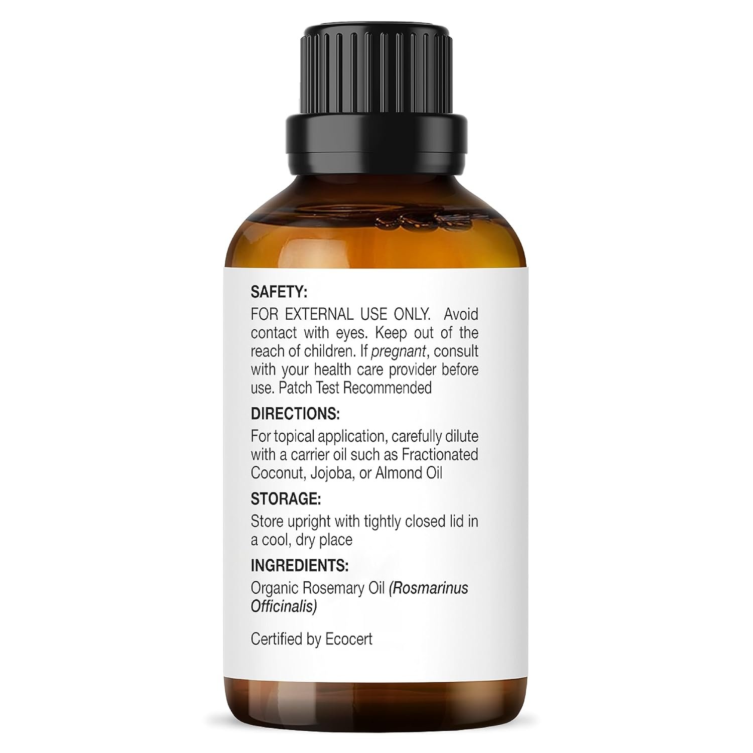 Majestic Pure Organic Rosemary Essential Oil - 100% Pure & Premium Rosemary Oil for Hair Growth, Skin, Face, Aromatherapy & Diffuser - 1 fl oz | Perfect Organic Rosemary Oil for Hair Growth - Image 3