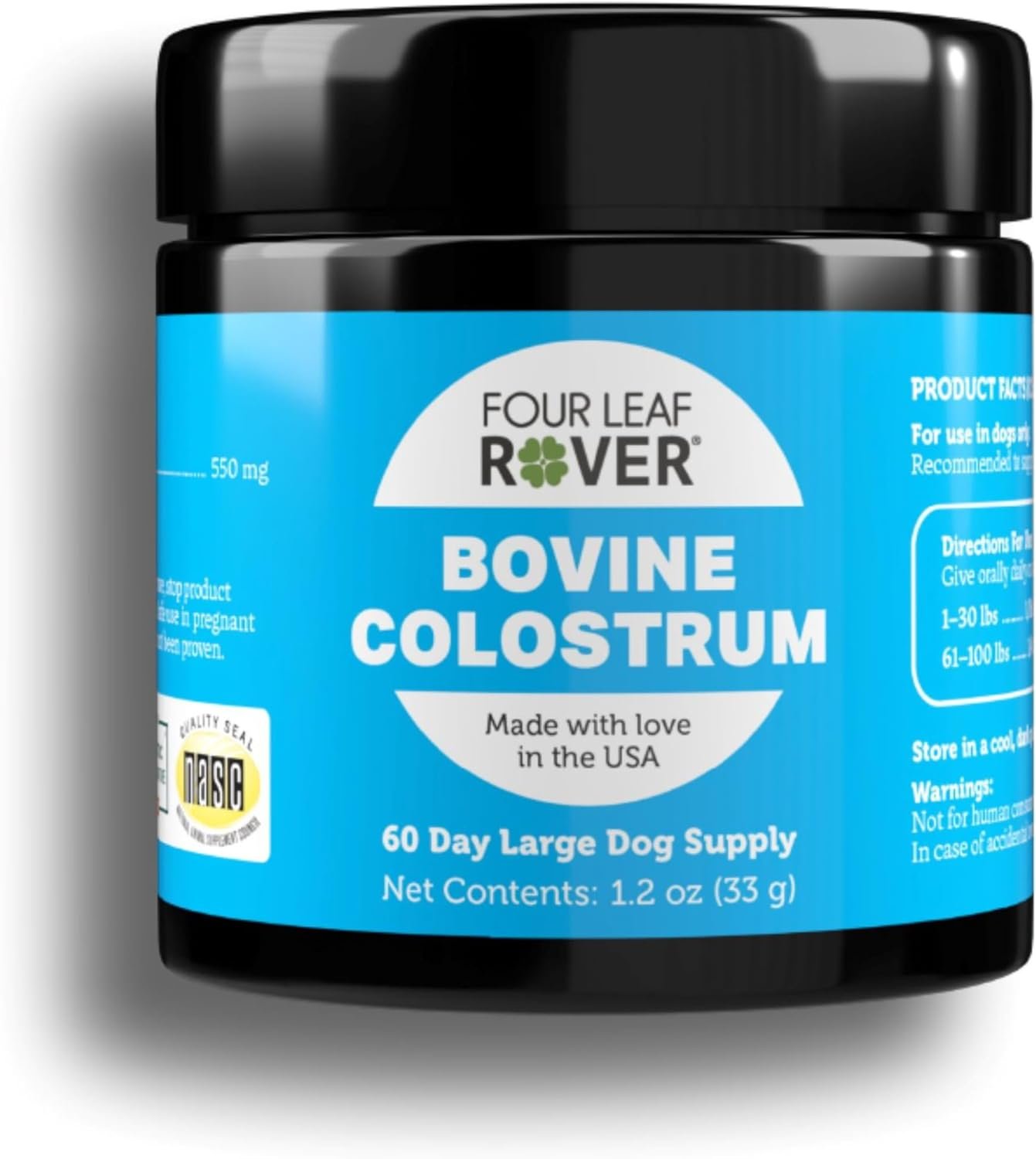 Bovine Colostrum from New Zealand Grass-Fed Cows - Dog Itch Relief and Immune Support (60-Day Supply) - Image 2