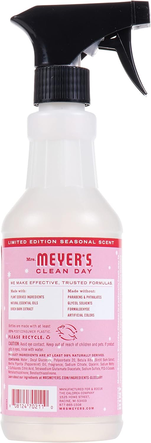 Mrs. Meyer's Multi-Surface Cleaner, Peppermint, 16 OZ (Pack of 1) - Image 3