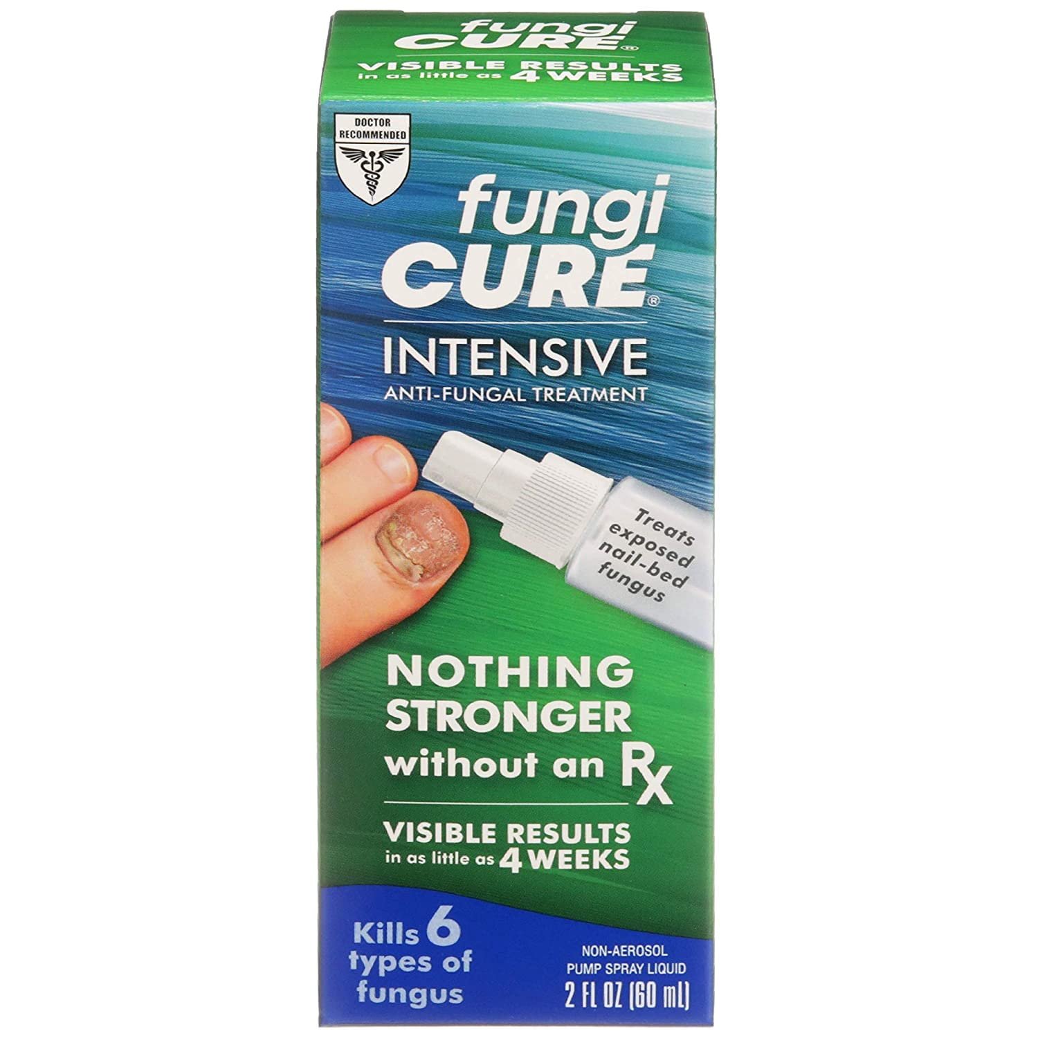 FungiCure Intensive Anti-Fungal Treatment Spray Liquid - 2 fl oz, Pack of 4 - Image 2
