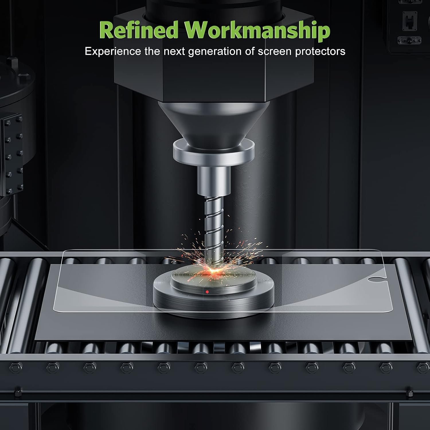 apiker 2 Pack Screen Protector for iPad 9th 8th 7th Generation 10.2 Inch, Tempered Glass Film for iPad 9 8 7 (2021/2020/2019), Case Friendly & Apple Pencil Compatible - Image 5