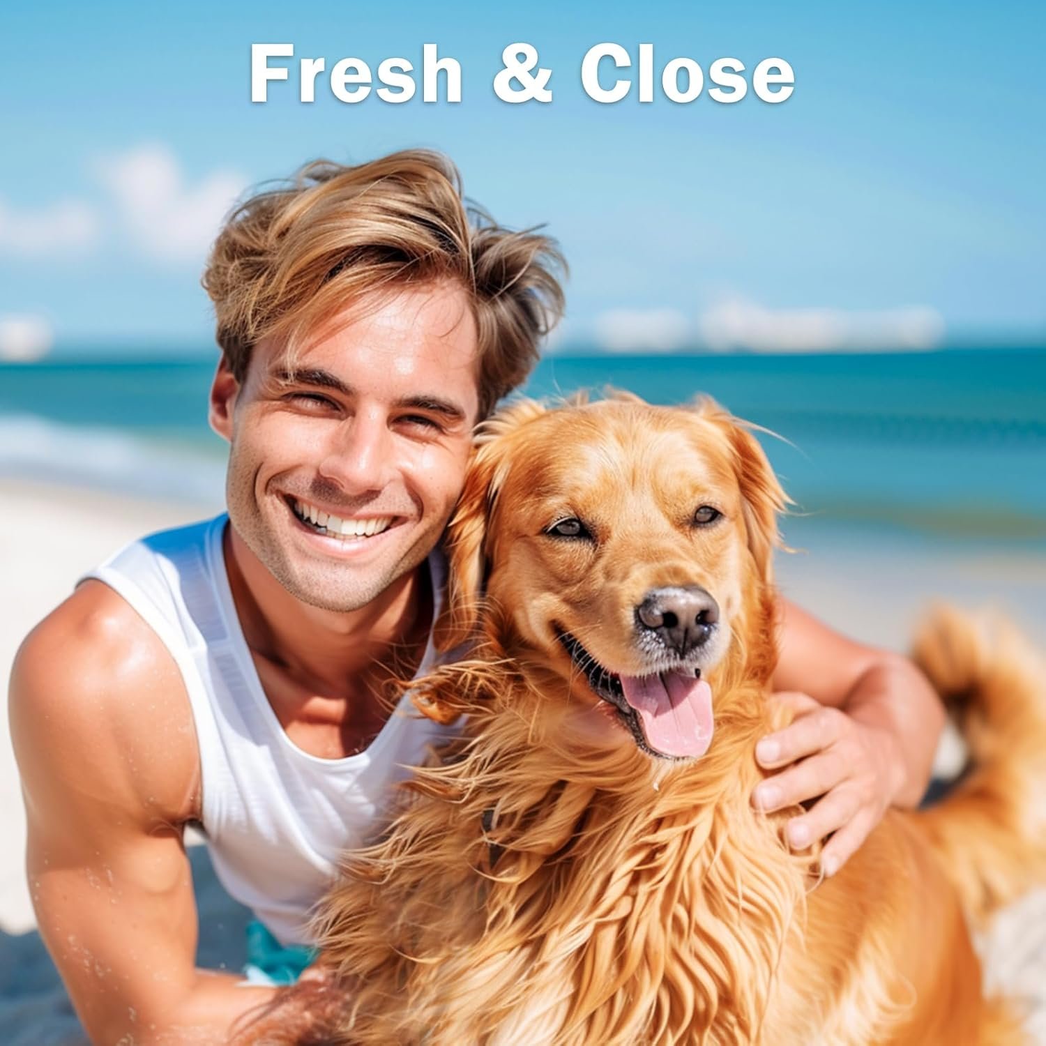 Avont Pet Teeth Cleaning Wipes for Dogs Cats, 50 PCS Dental Finger Wipes Reduce Plaque & Tartar, Dog Breath Freshener and Gum Care -L - Image 4