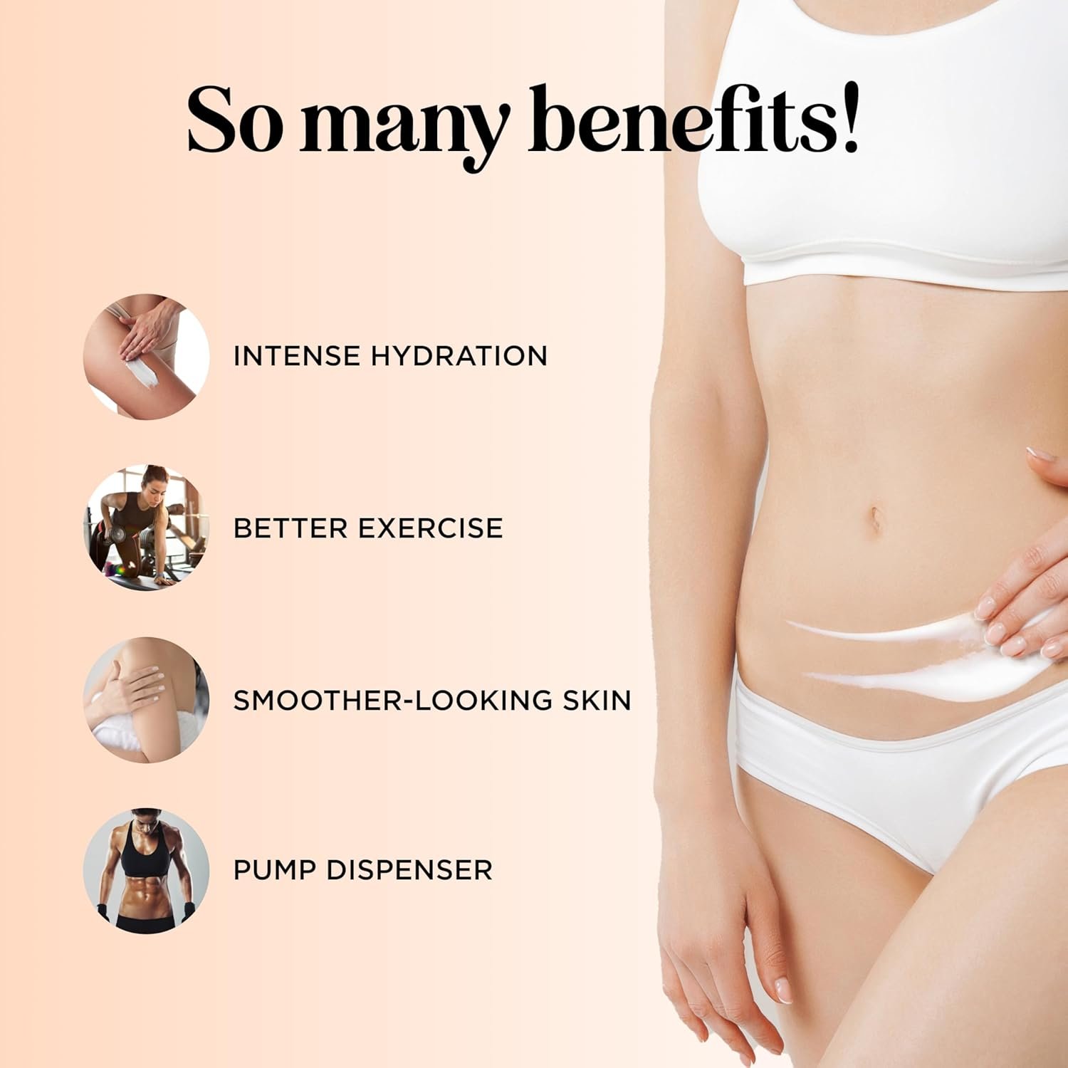 Hot Cream Sweat Enhancer - Premium Body Sculpting Sweat Cream with Invigorating Botanical Extracts - Extra Strength Cellulite Cream for Thighs Belly and Bum with Firming Body Oils (12 Fl Oz) - Image 4