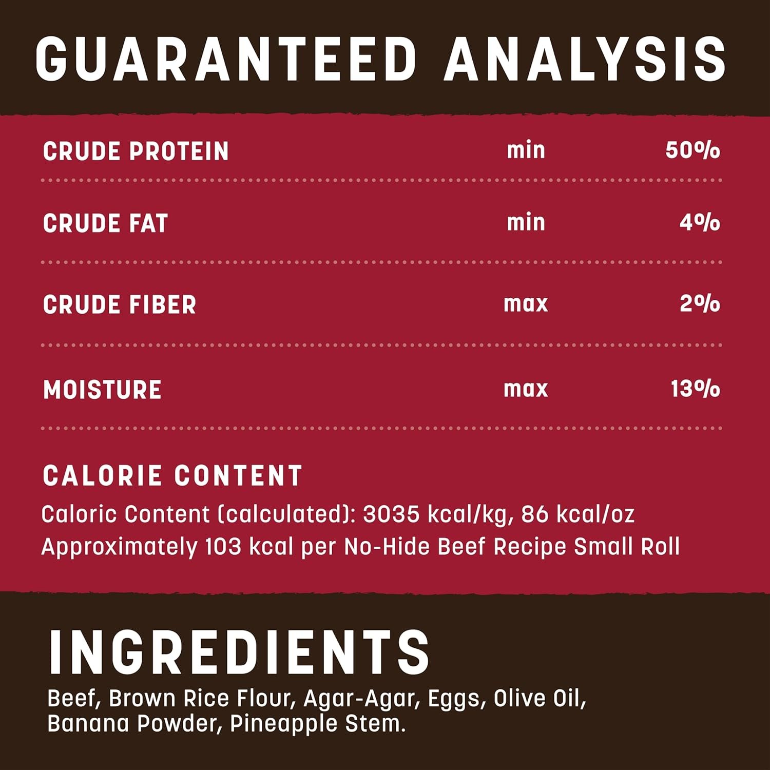 Earth Animal No Hide Small Long Lasting Dog Chew Rolls, Beef, 2 Count Pack of 1 - Image 6