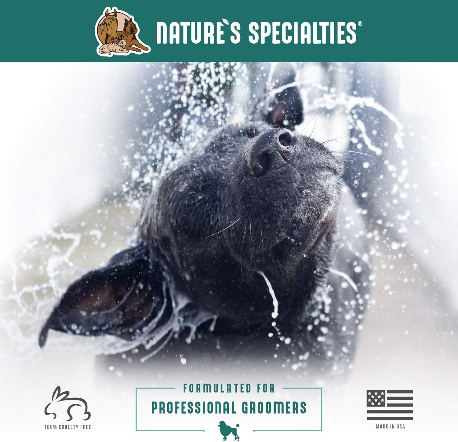Nature's Specialties Plum Silky Ultra Concentrated Dog Shampoo Conditioner, Makes up to 6 Gallons, Natural Choice for Professional Pet Groomers, Silk Proteins, Made in USA, 32 oz - Image 10