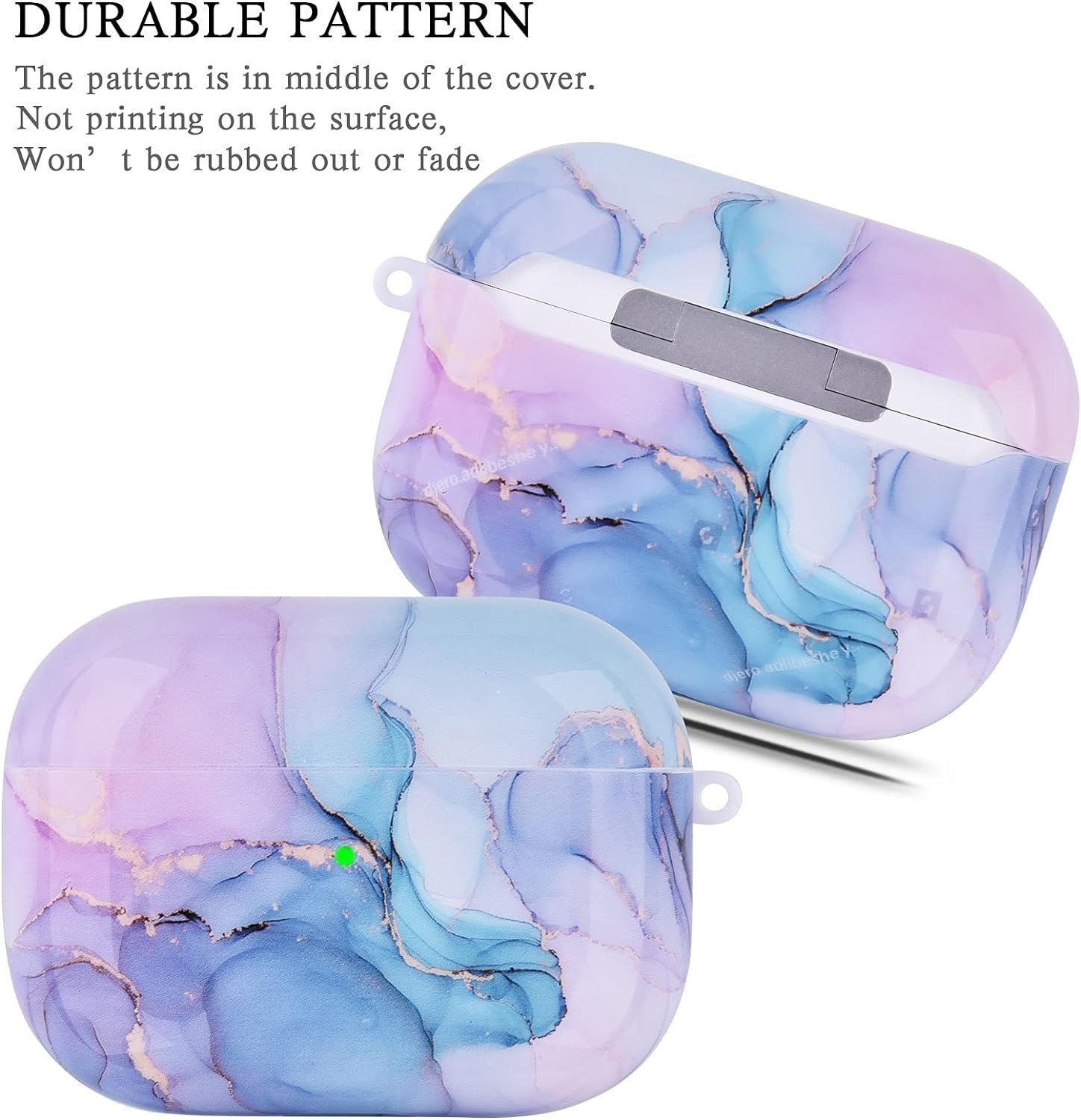 OLEBAND Case Compatible for Airpods Pro 2 Case 2022 with Cute Pattern,Hard Protective Cover for Apple Air pod Pro 2nd Generation Case,Fit for iPods pro 2 case for Women and Girls - Image 7