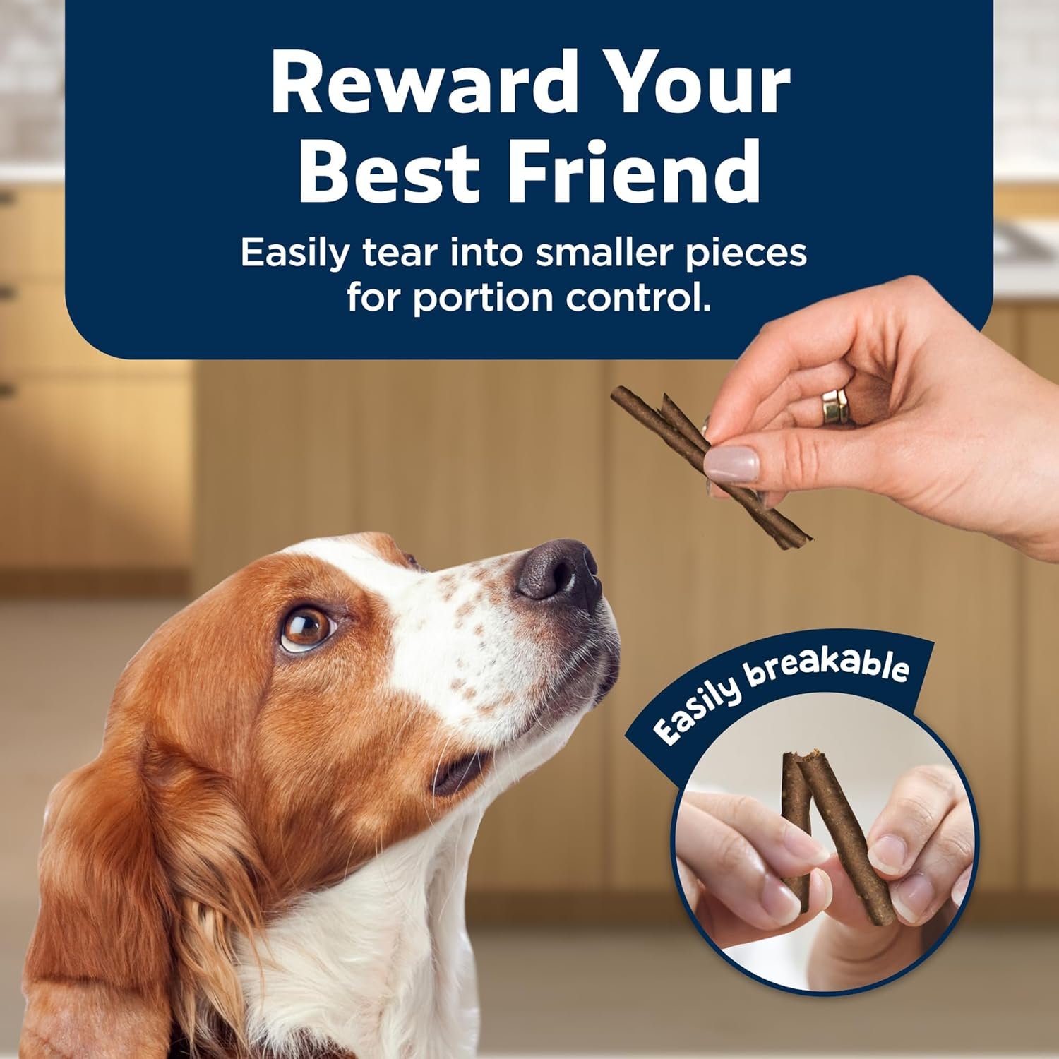 Blue Buffalo Stix Pepperoni-Style Dog Treats Made with Natural Ingredients, Beef Recipe, 13-oz Bag - Image 5