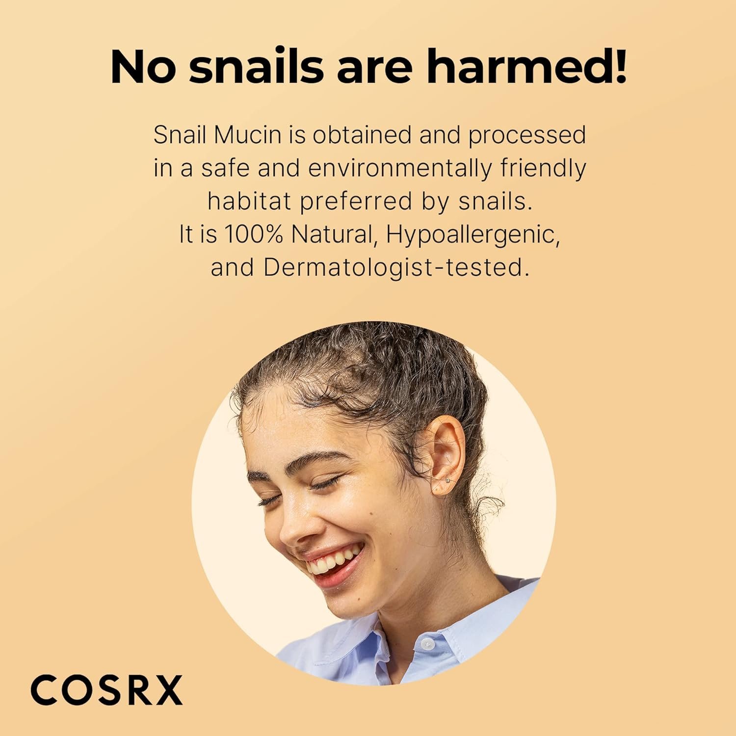 COSRX Snail Mucin Sheet Mask 10 EA with Snail Mucin Serum, Self Care, Face Masks for Dry, Sensitive Skin, Not Tested on Animals, No Parabens, No Sulfates, Korean Skin Care - Image 5