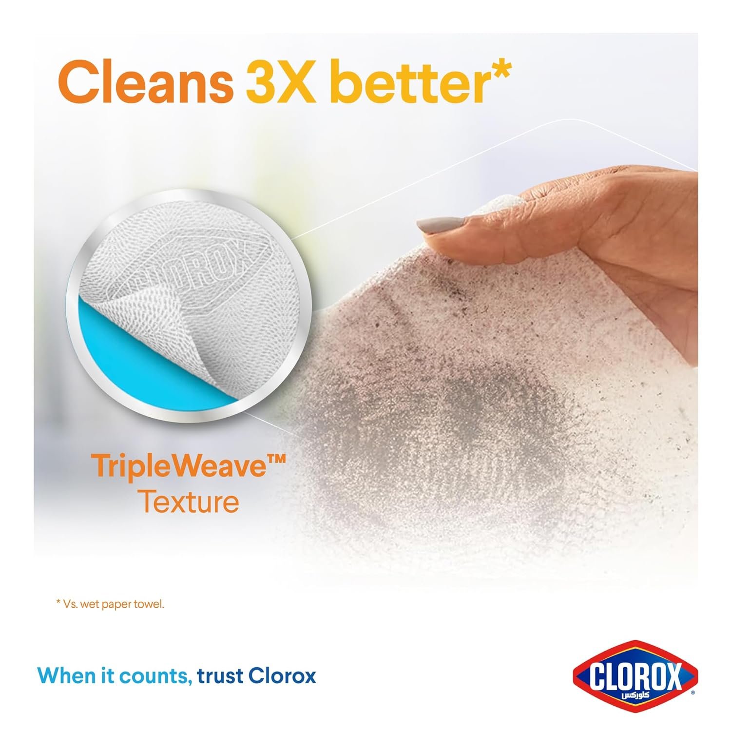 Clorox Disinfecting Wipes, Bleach Free Cleaning Wipes - Crisp Lemon, 35 Count - Image 4