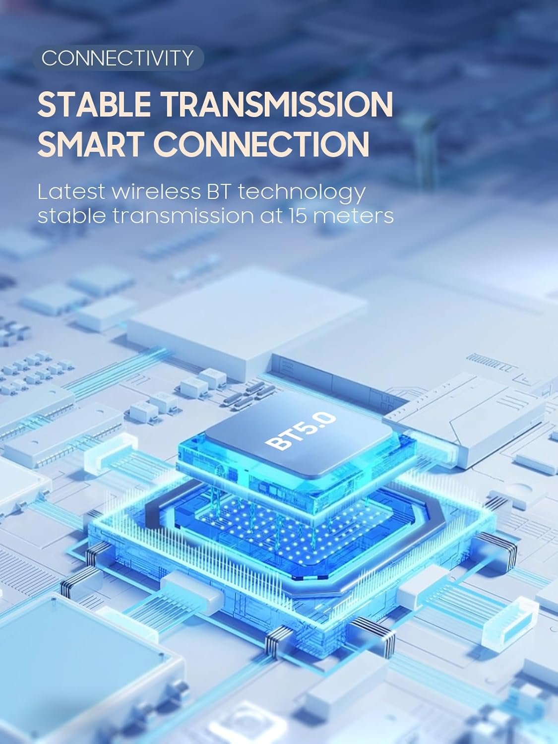 Bluetooth Speaker, Portable Wireless Speaker Waterproof IPX5 Bluetooth 5.3 Speakers Loud Stereo Sound with LED Light TWS Speakers Suitable for Travel, Home and Outdoor Travel, Pool - Image 6