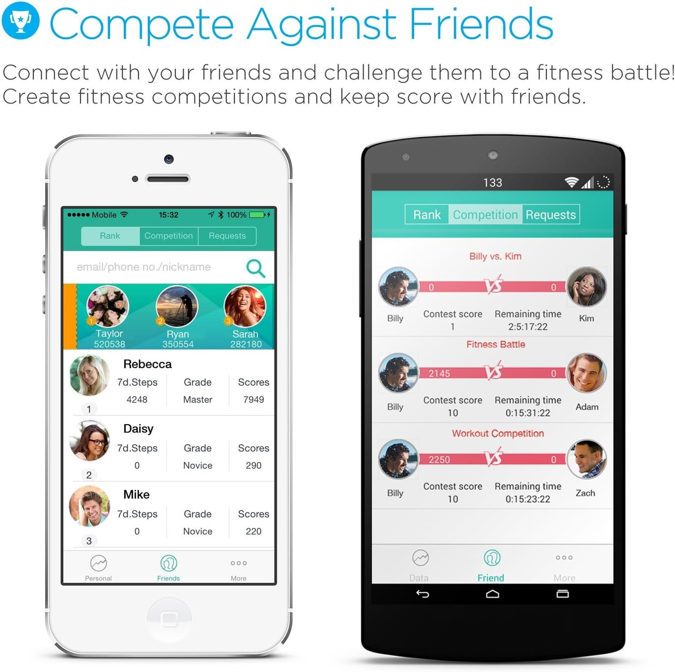 Ematic TrackBand Wireless Activity and Sleep Tracker (SB312BL) - Wearable Tech - Black - Image 7