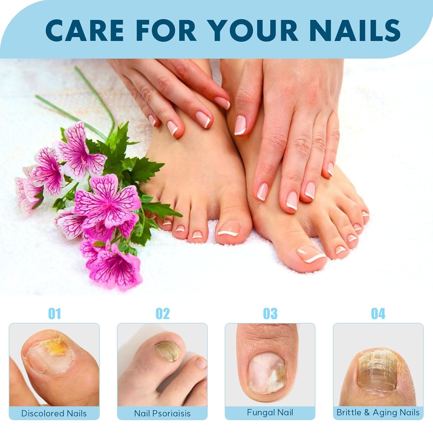 Toenail Fungus Treatment,Toe Fungus Nail Treatment Extra Strength Fast Acting, Toe Fungus Treatment for Toenail, Toenail Fungus Treatment Extra Strength. (2Pcs) - Image 4