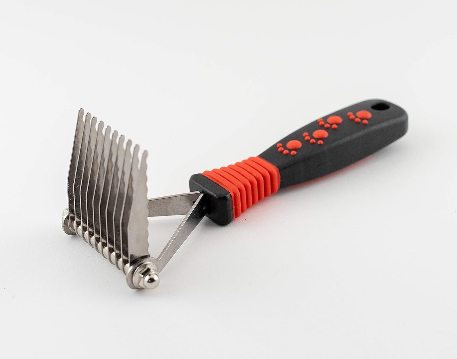 RYAN'S PET SUPPLIES Paw Brothers 10-Blade Dematting Tool for Dog Grooming, Professional Grade, Stainless Steel Blades, Comfort Grip, Gentle on Skin - Image 3