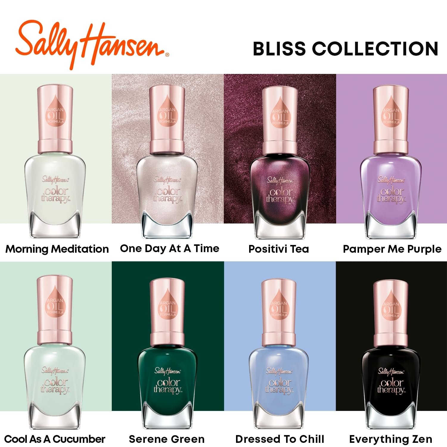 Sally Hansen Color Therapy® - Nail Polish - Bliss Collection, Dressed To Chill - 0.5 fl oz - Image 6