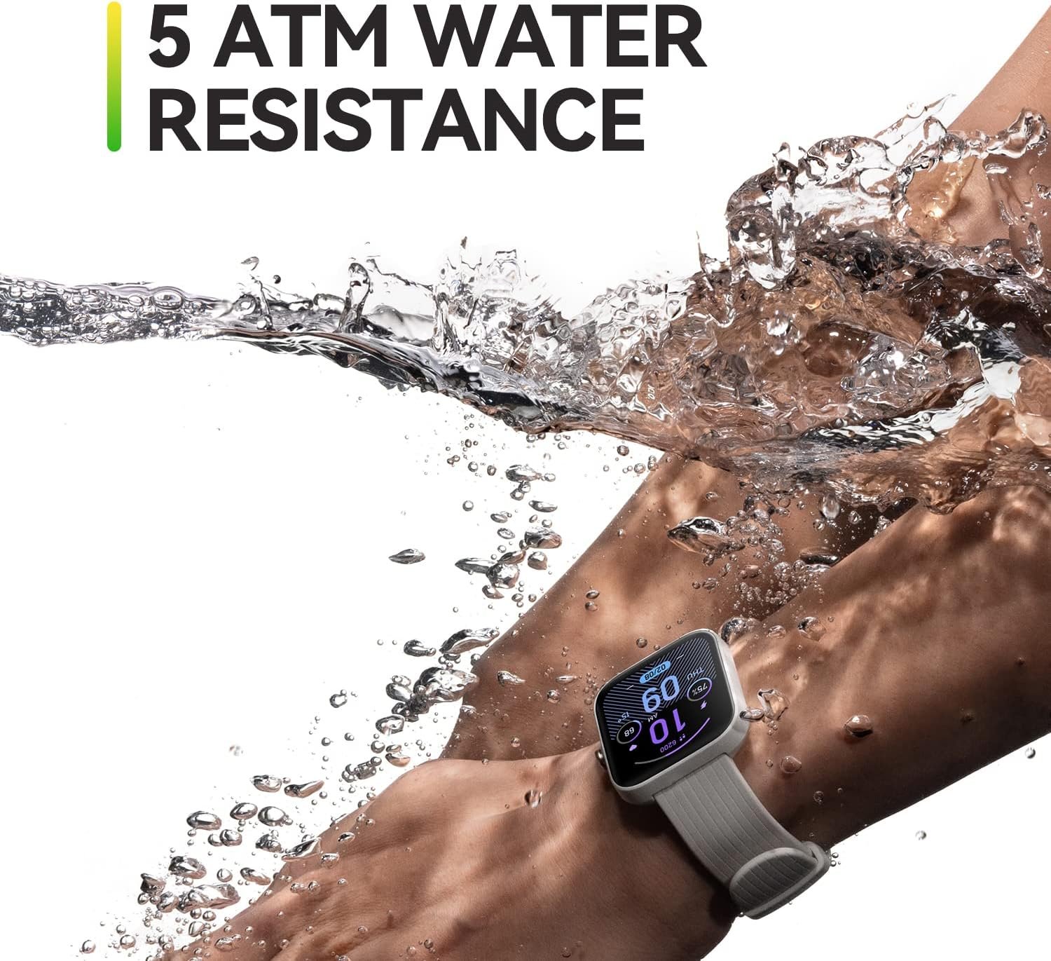 Amazfit Bip 3 Pro Smart Watch, Step Tracking, Heart Rate Monitor, Blood Oxygen Measurement, GPS, 14-Day Battery Life, Sleep Quality Analysis, Customizable Watch Faces (Black) - Image 9