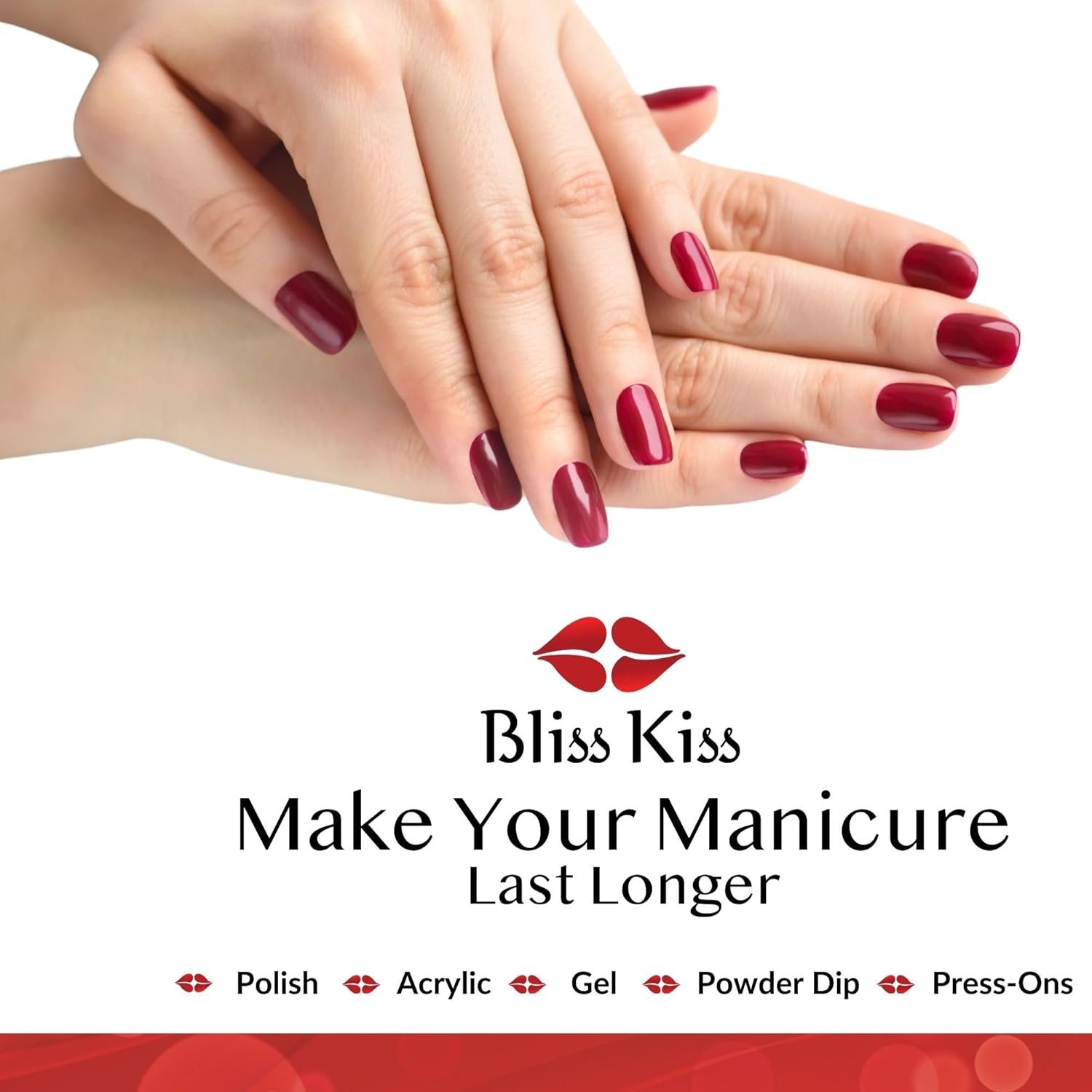 Bliss Kiss | Fragrance Free | Nail Oil Cuticle Dropper w/Vitamin E & Jojoba⏤Nail Strengthener Nail Growth Oil and Serum for Brittle Peeling Breaking Thin Nails | 0.5oz | - Image 6