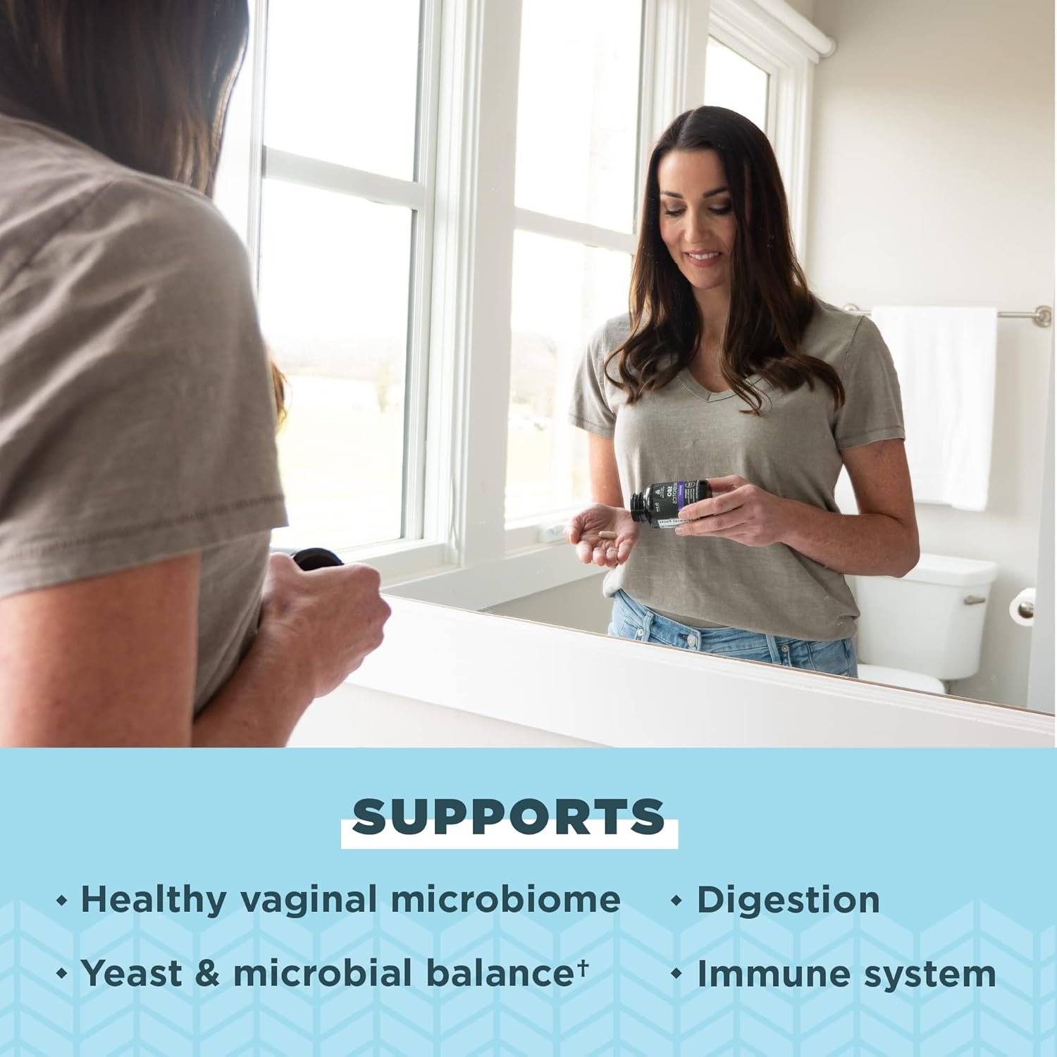 Ancient Nutrition Probiotic for Women, Once Daily Women's Probiotics for Vaginal Health, 30ct, Healthy Yeast Balance for Feminine Care, Made with Cranberry and Apple Cider Vinegar, 25 Billion CFUs - Image 4