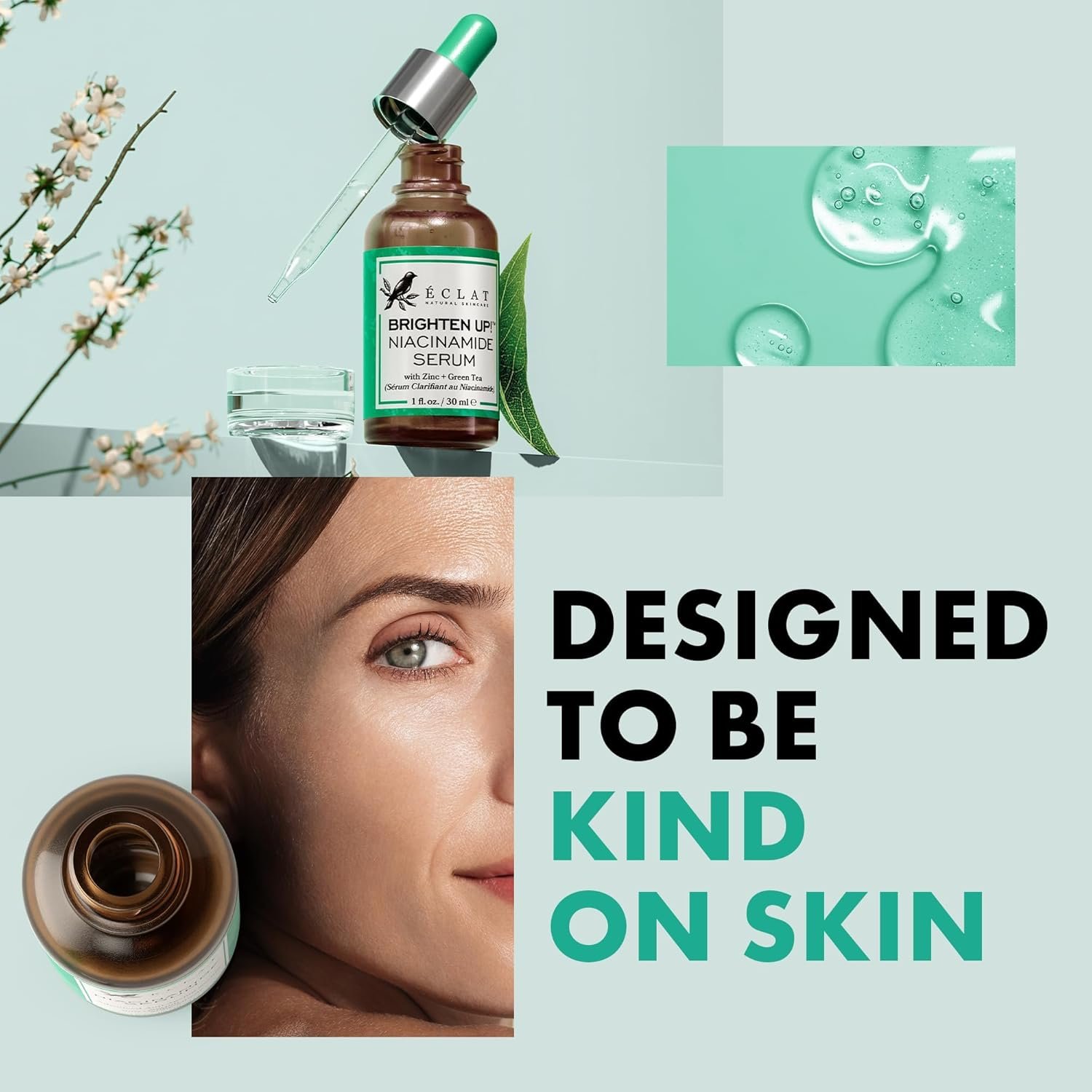 CLARIFYING Niacinamide Serum for Face - Pore Minimizer for Face Niacinimide Serum Dark Spot Remover for Face - Natrium Serum Niacinimide Niamicide Niacinamida Naicinimide Nicotinamide Serum - Image 3