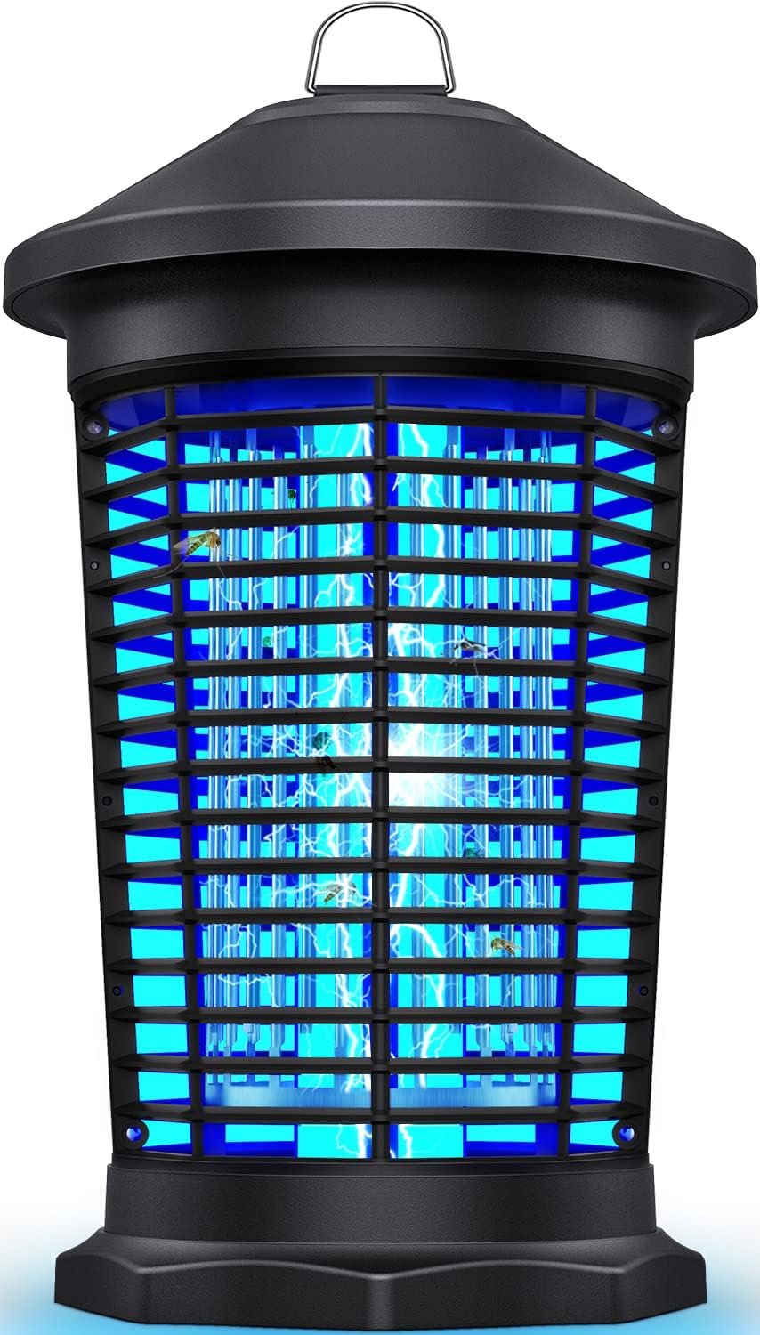 Bug Zapper Outdoor, Mosquito Zapper Indoor with 4000V High Powered, Electric Fly Zapper, Mosquito Killer Traps for Home, Kitchen, Backyard, Patio - Image 2