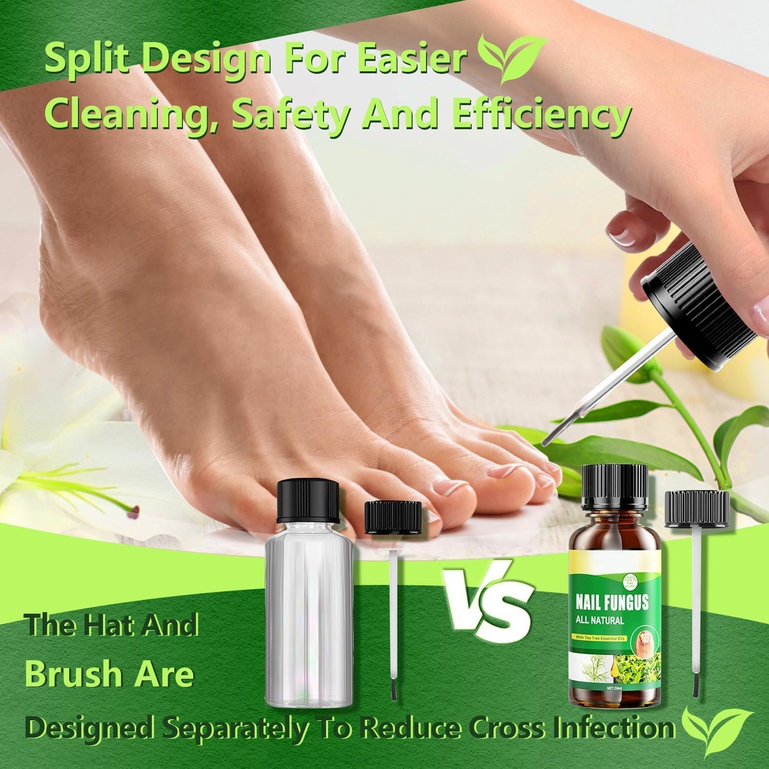 Toenail Fungus Treatment Extra Strength, Nail Fungus Treatments for Toenail With Naturally And Safely, Toenail Fungus Treatment Extra Strength For Athletes Foot, Thick, Broken - Image 5