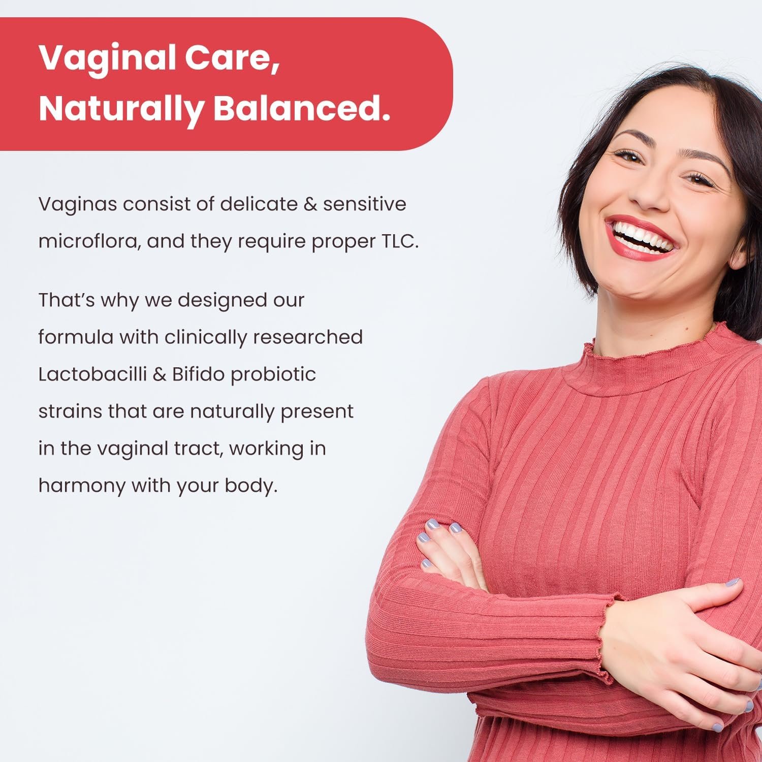 Vaginal Probiotics for Women pH Balance | 50 Billion CFU Womens Probiotic + Cranberry Pills for Vaginal Health, Healthy Odor, Yeast, Urinary Tract | Vegan Women's Probiotics and Prebiotics Supplement - Image 7