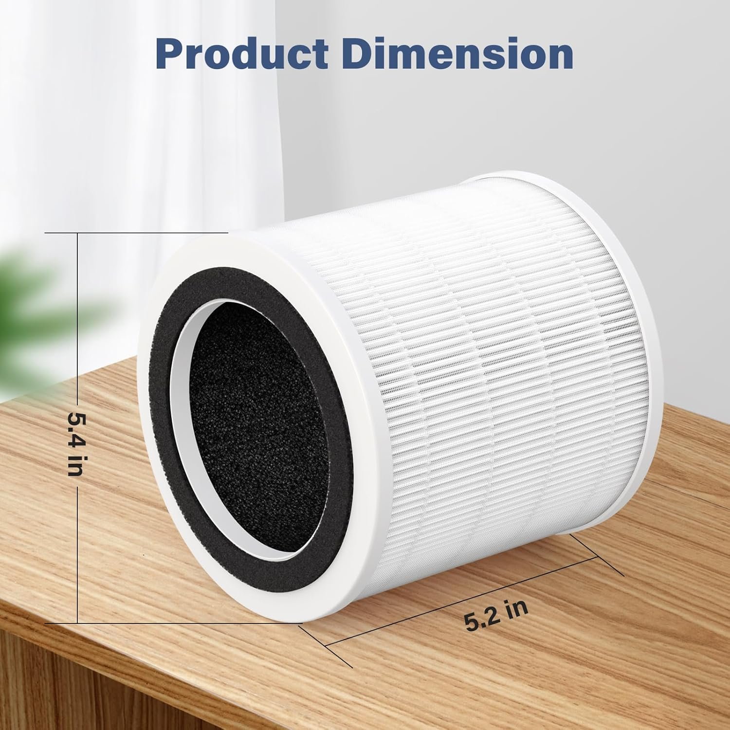 H7126 Replacement Filter Compatible with GoveeLife Mini Air Purifier H7126, 3-in-1 H13 True HEPA with 6 pcs Aroma Pads, H7126-RF, 2 Pack - Image 7