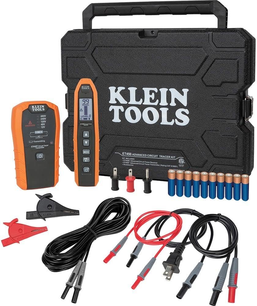 Klein Tools ET450 Advanced Circuit Breaker Finder and Wire Tracer Kit & Kasa Smart Light Switch HS200P3, Single Pole, Needs Neutral Wire, 2.4GHz Wi-Fi Light Switch - Image 3