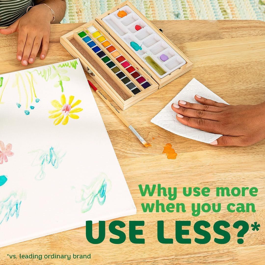 Bounty Full Sheet Paper Towels, White, 2 Triple Rolls - 6 Regular Rolls - Image 9