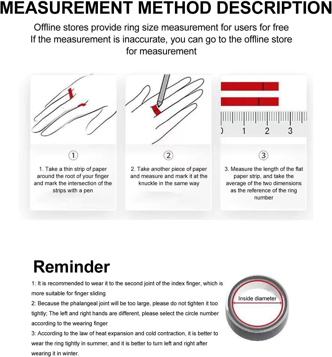 Smart Ring, Waterproof Ceramic Ring, Universal Wearable BT Connection Health for Mobile Phone, Sports Ring with Heart Rate Monitor, Sleep Monitor, Temperature, Oxygen (Black No. - Image 10