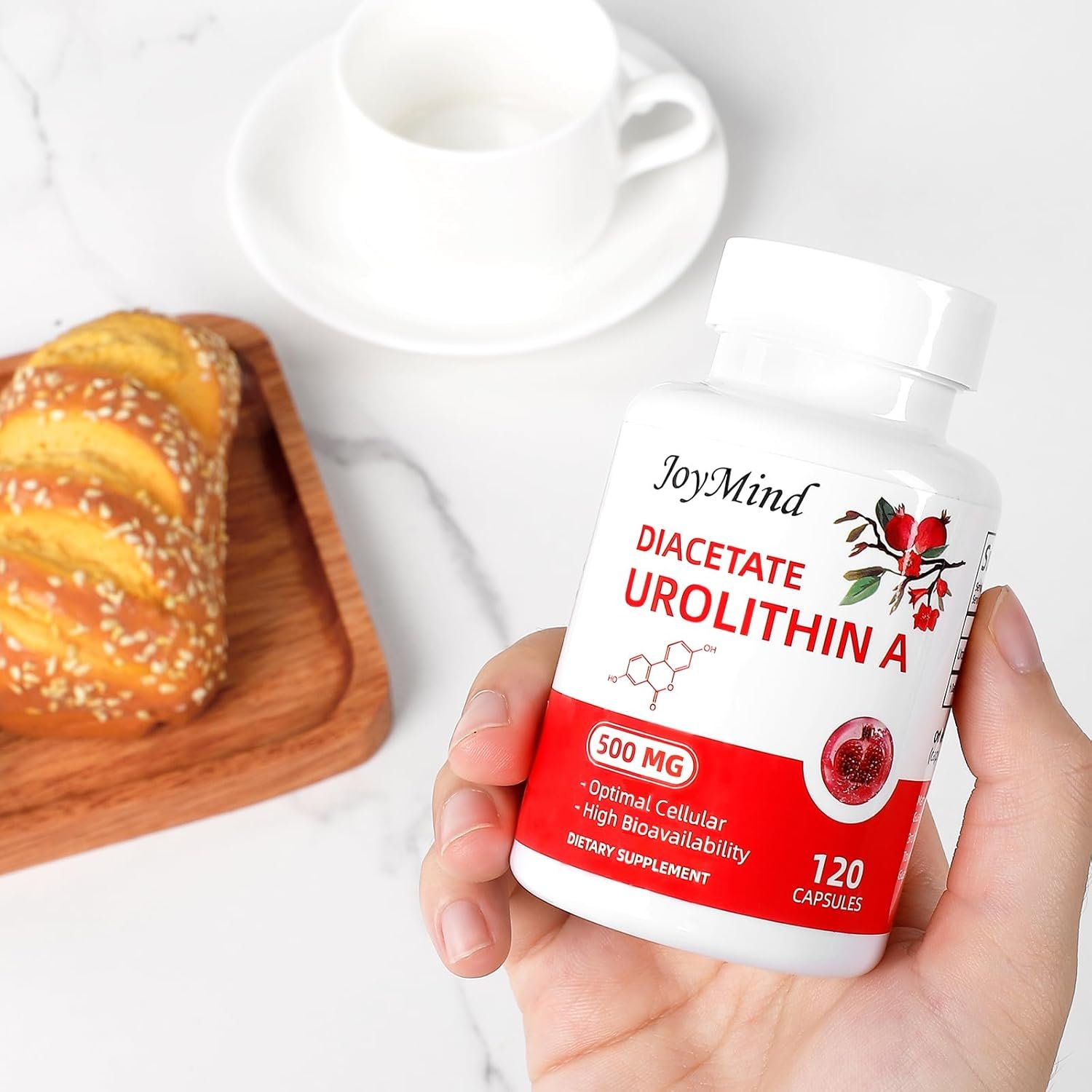 Urolithin A Supplement 500mg Mullein Drops for Lungs - Mullein Leaf Extract 2800MG for Lung Cleanse - Image 9