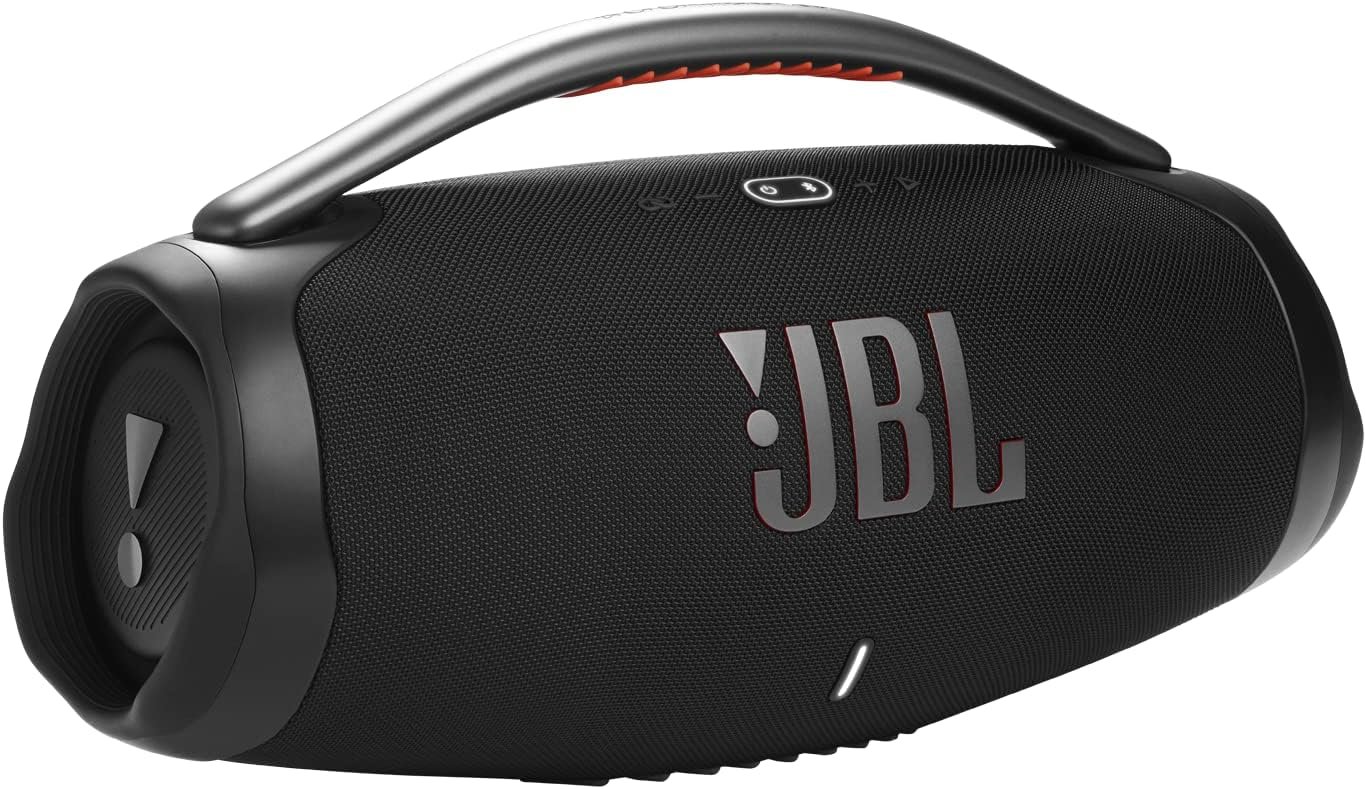 JBL Boombox 3 Black Portable Bluetooth Speaker with Massive Sound, Deepest Bass, IPX7 Waterproof, 24H Playtime, PartyBoost & Charge 4 - Waterproof Portable Bluetooth Speaker - Pink - Image 3