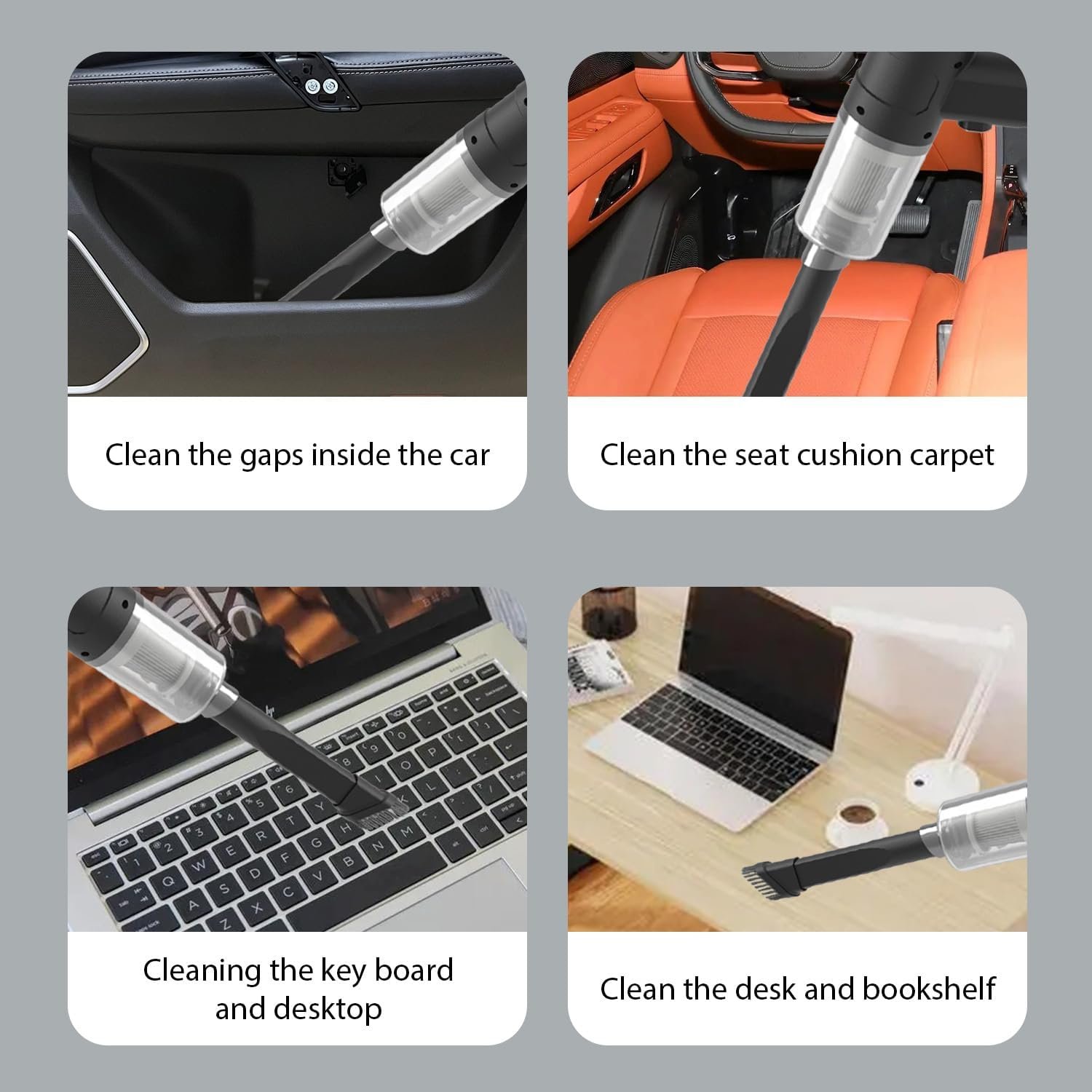 New Computer Vacuum Cleaner-Compressed Air Duster-Air Blower Powerful-Electric Air Dusters-Replace Compressed Air Cans for PC, Computer, Car -Vacuum Keyboard Cleane - Image 3
