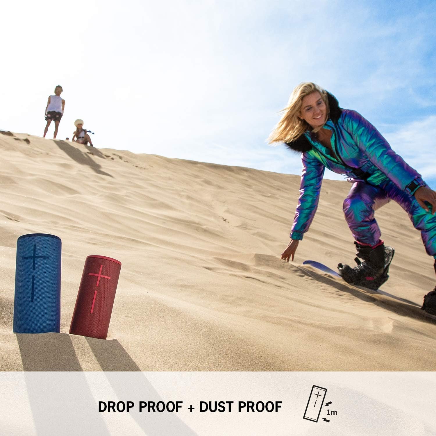 Ultimate Ears Boom 3 Wireless Bluetooth Speaker, Bold Sound + Deep Bass, Bluetooth, Magic Button, Waterproof, 15 Hours Battery, Range of 150 ft, Sunset Red - Image 6