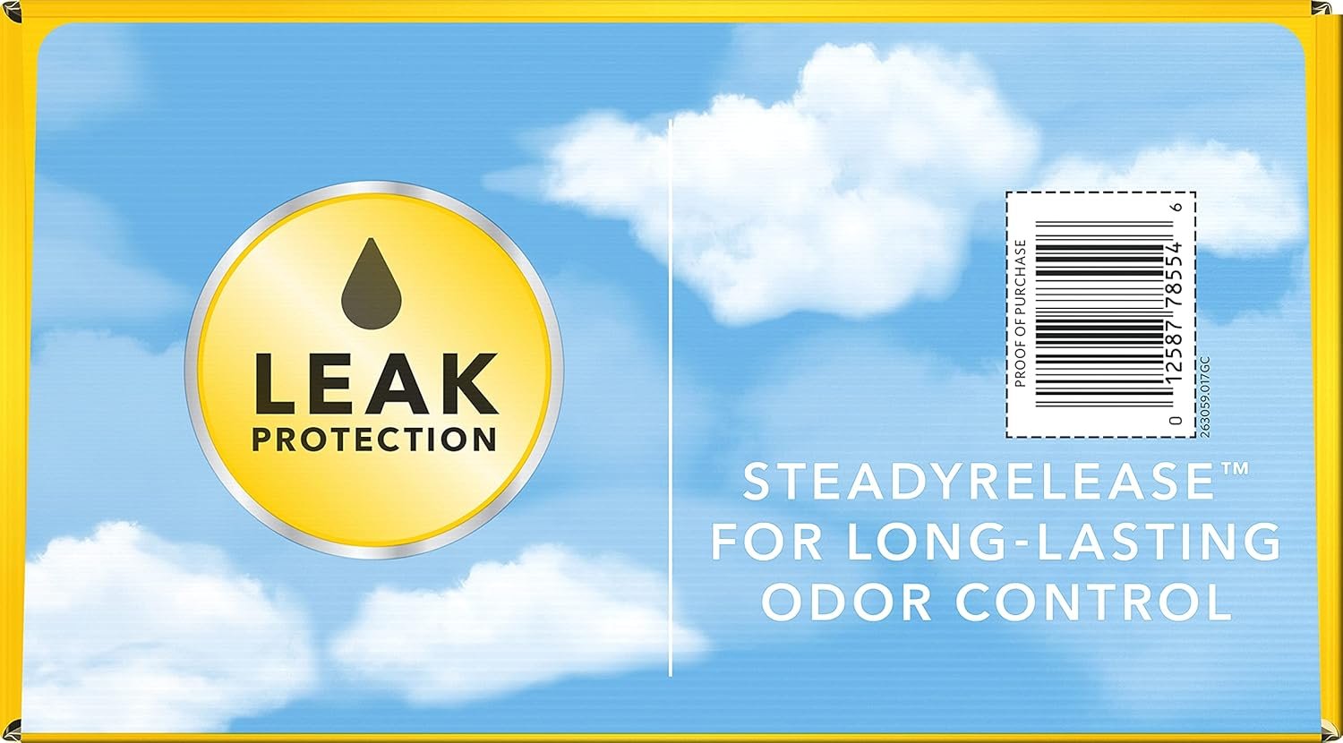 Glad Tall Kitchen Drawstring Trash Bags - Odorshield 13 Gallon White Trash Bag, Febreze Fresh Clean, 110 Count - Image 17