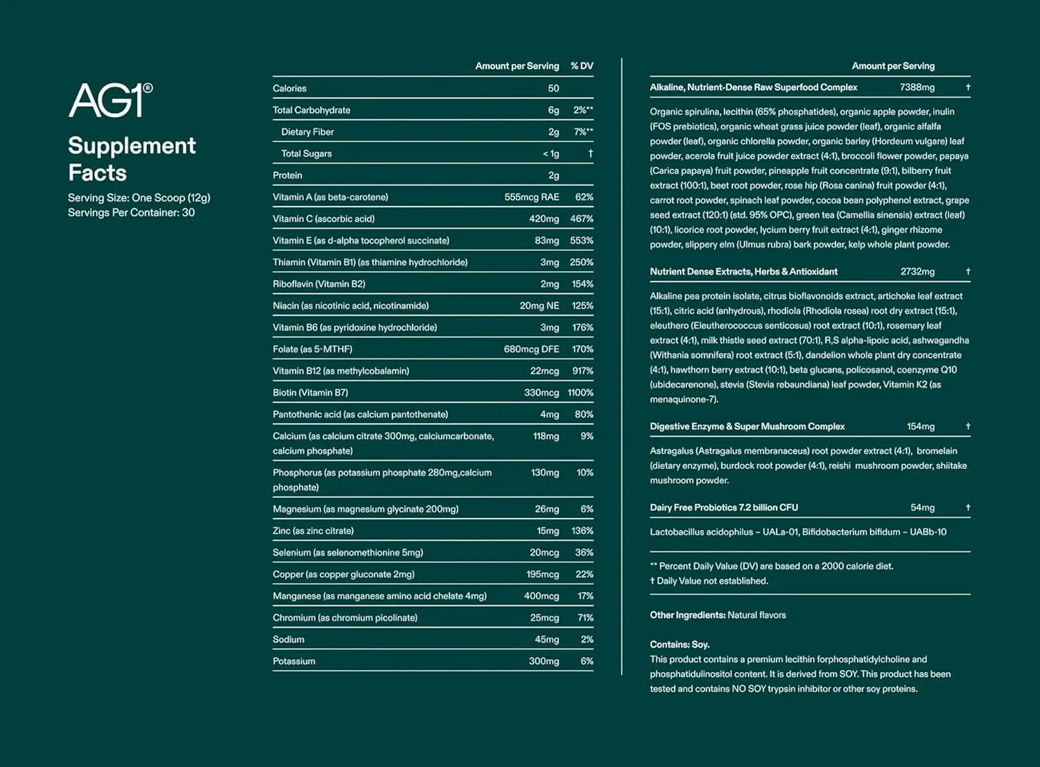 AG1 Athletic Greens Greens Powder Supplement, Improve Gut Health, Multivitamin, Probiotic, Gluten Free, Vegan and Keto Friendly, 75 Vitamins (Travel Packs, 15 Count) - Image 6