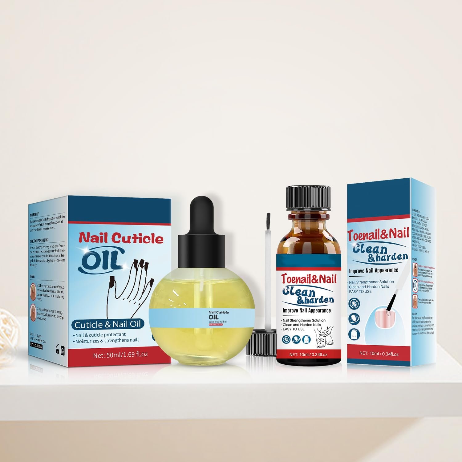 Moisturizing Cuticle Oil for Nails, Cosmetics Nail Growth Oil, Nails Cuticle Care Oil for Dry & Cracked Nails, Repairs Cuticles, Hydrating, Strengthen, Softening & Conditions Cuticle Area - Image 9