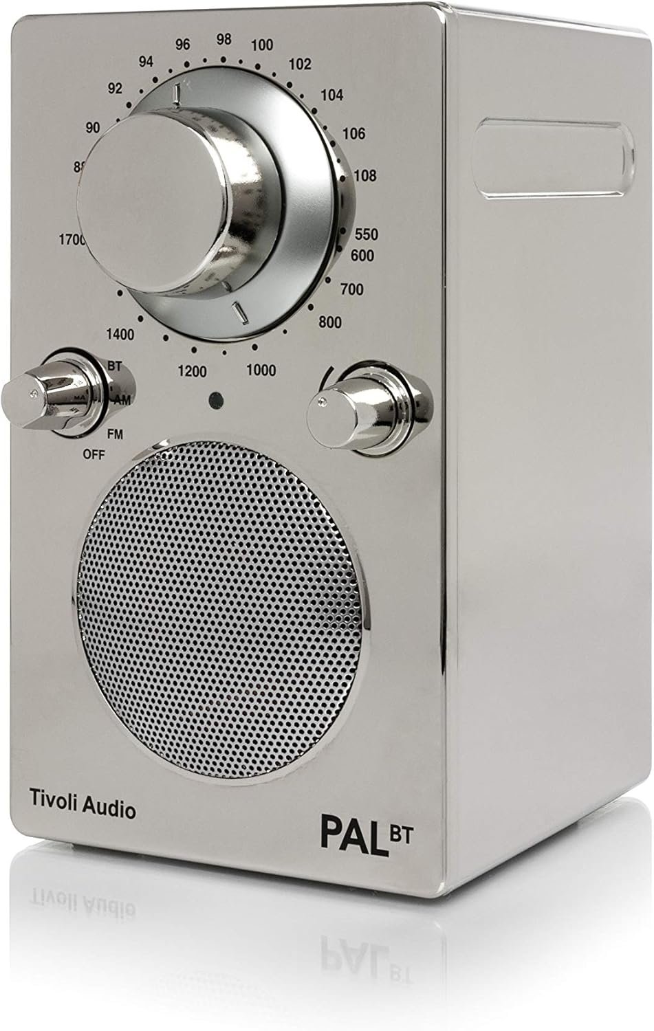 Tivoli Audio PAL BT Portable Bluetooth AM/FM Radio (Chrome) - Image 5