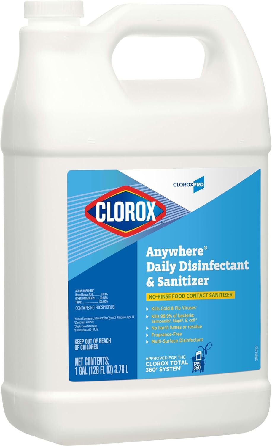 CloroxPro Anywhere Daily Disinfectant and Sanitizing Bottle, 128 Ounces - Image 11