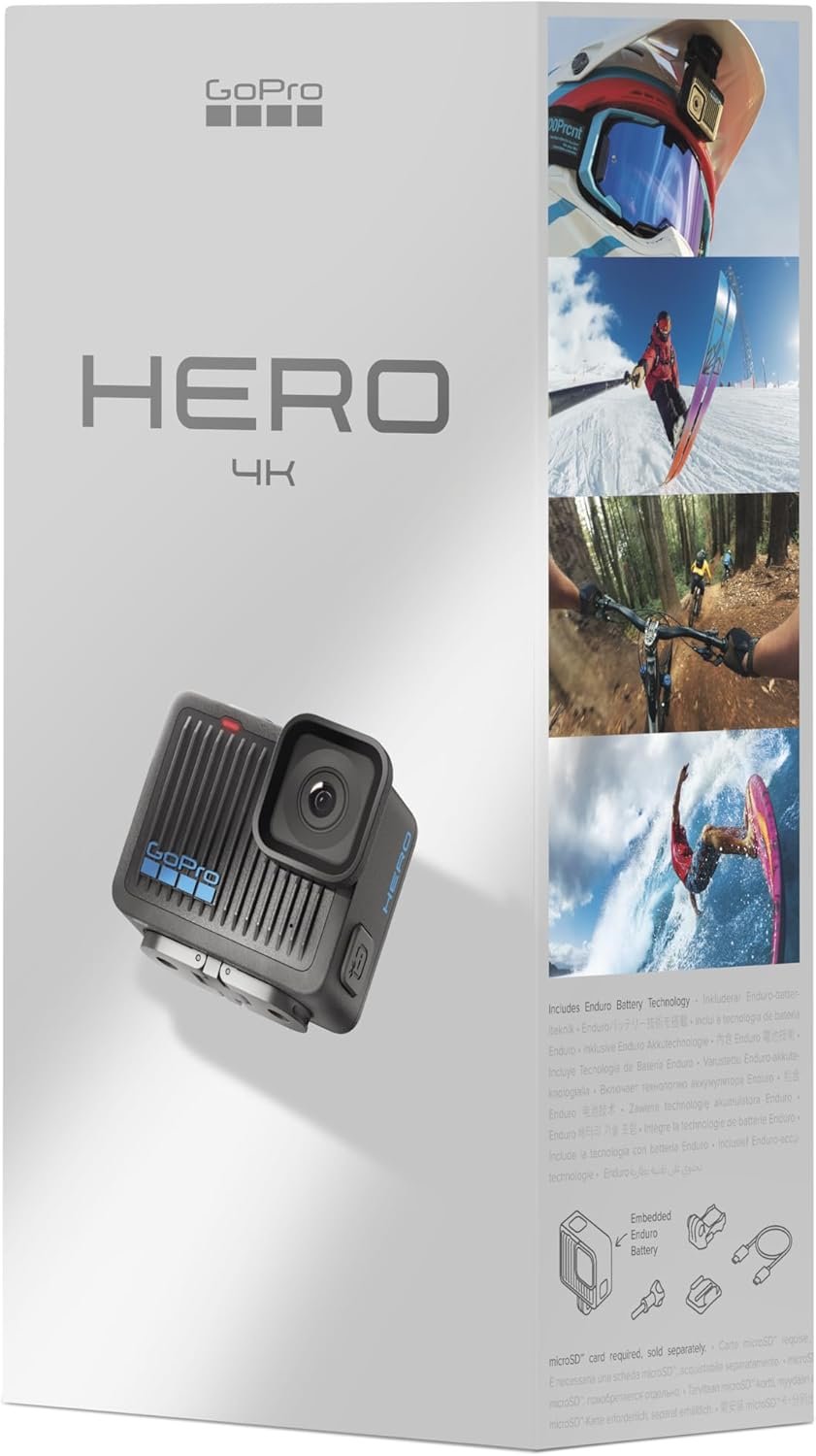 GoPro Hero - Compact Waterproof Action Camera with 4K Ultra HD Video, 12MP Photo, Touch Screen - Image 7