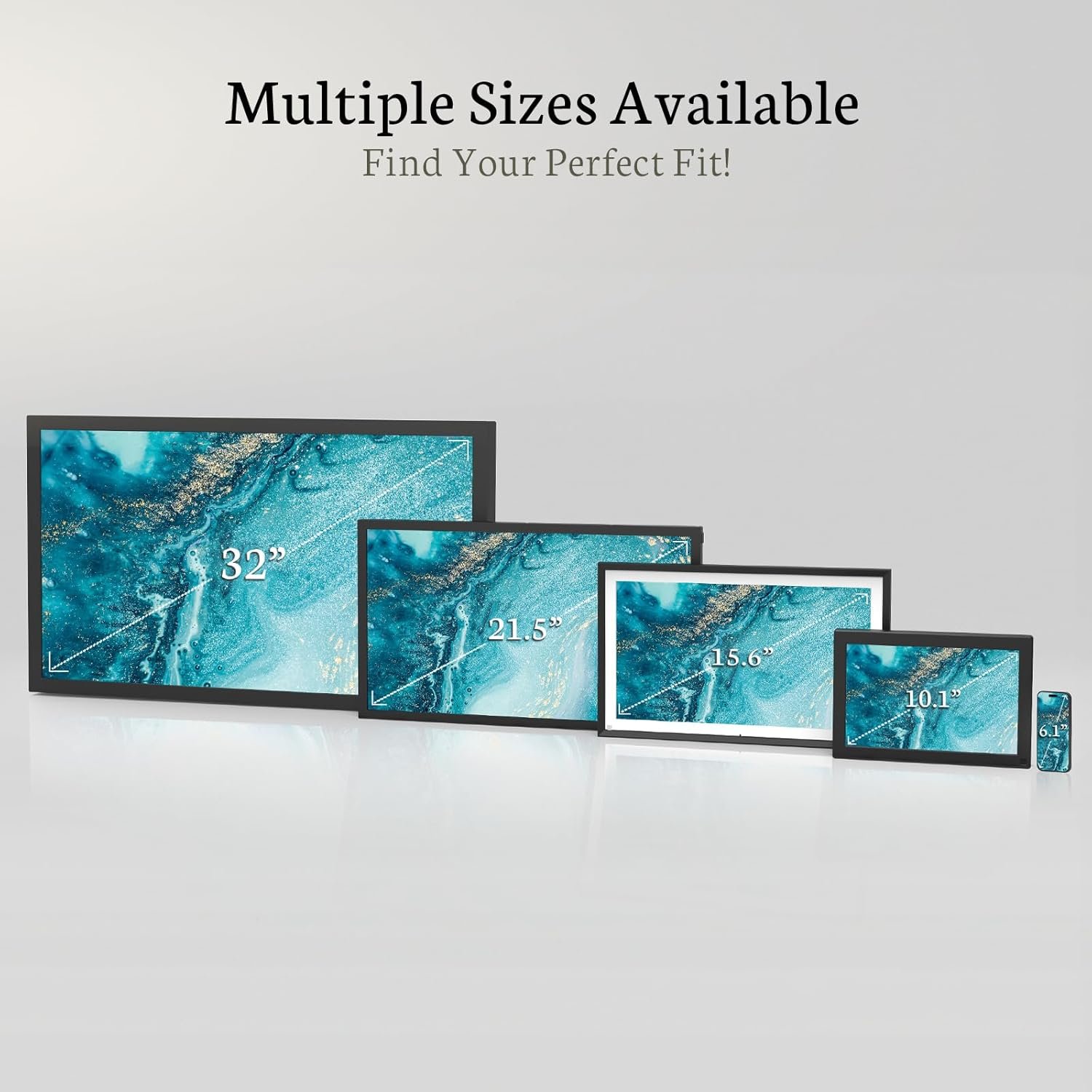 BSIMB 10.1 Inch Digital Picture Frame, WiFi Digital Photo Frame Touchscreen 1280x800 HD 32GB Electronic Picture Frame, Auto-Rotate, Wall Mountable, Share Photos via App/Email, Gift for Women - Image 9