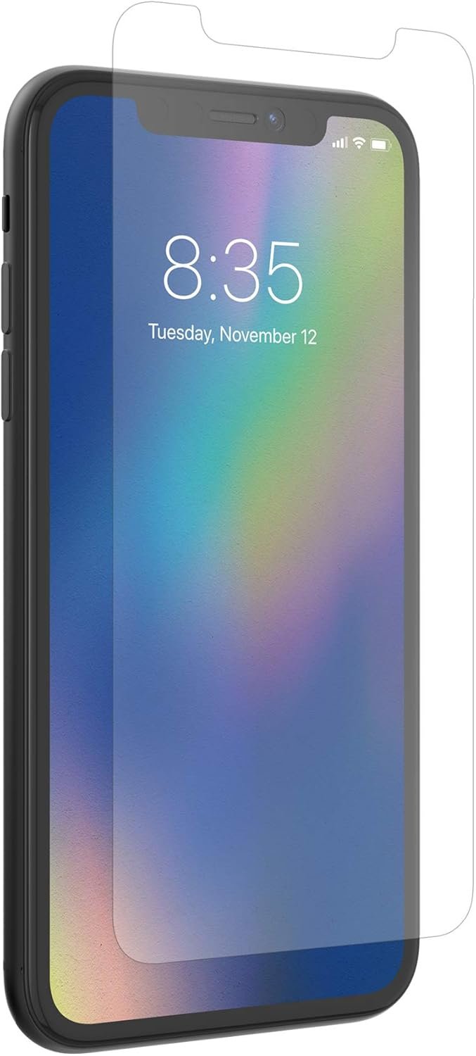 max Protection HD Screen Protection - 2 Pack - Tempered Glass Screen Protector - Made for Apple iPhone 12 and iPhone 12 Pro (6.1") - Case Friendly, Clear - Image 2