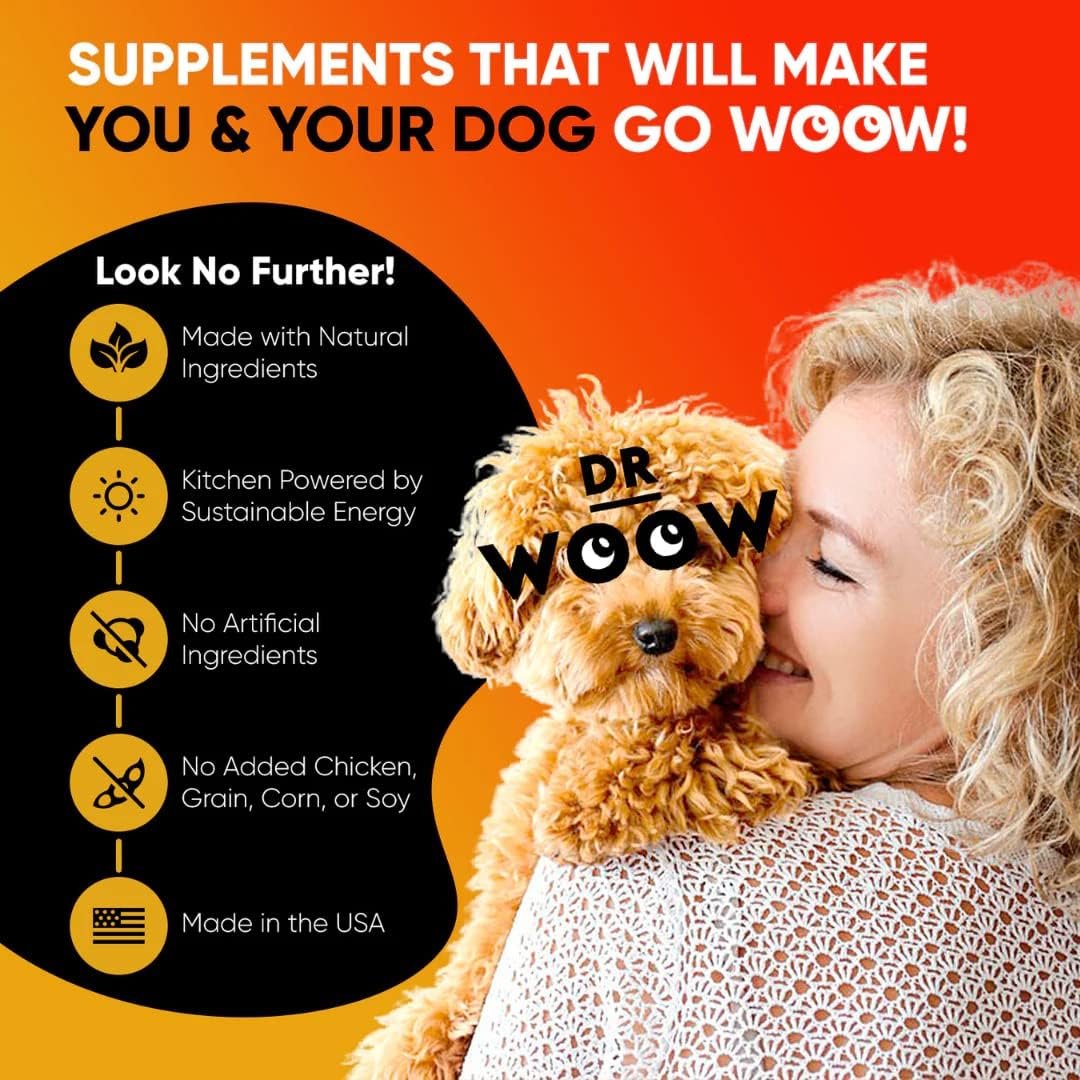 Multivitamins for Dogs - Everyday Vitamins for Dogs | Gut Immune Health, Joint Heart Eye Support | Dog Supplements Glucosamine Chondroitin, Digestion Probiotics, Omega 3 Fish Oil | 90 Ct - Image 6