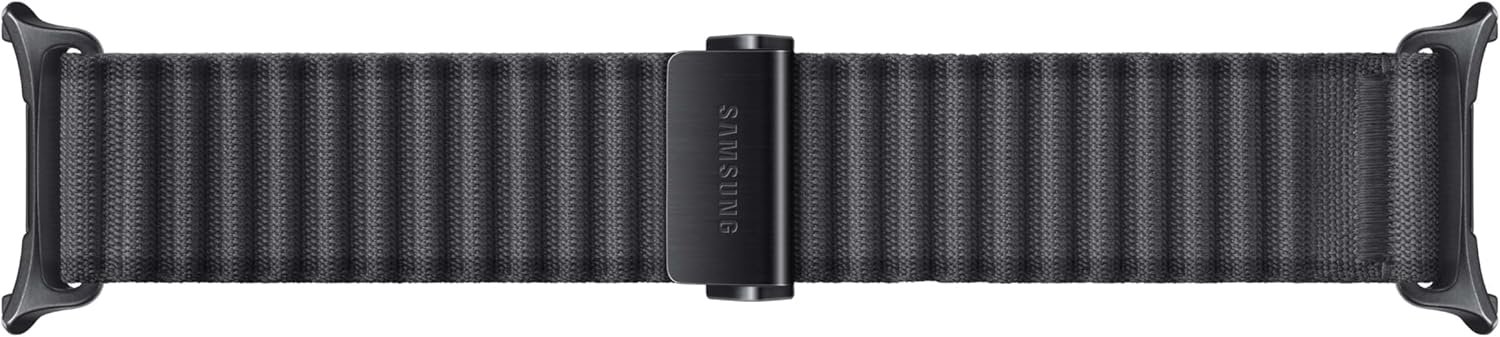 SAMSUNG Galaxy Watch Ultra Trail Band, Smartwatch Replacement Strap for Men and Women, One Click Attachment, ET-SVL70MBEGUJ, Dark Gray - Image 3