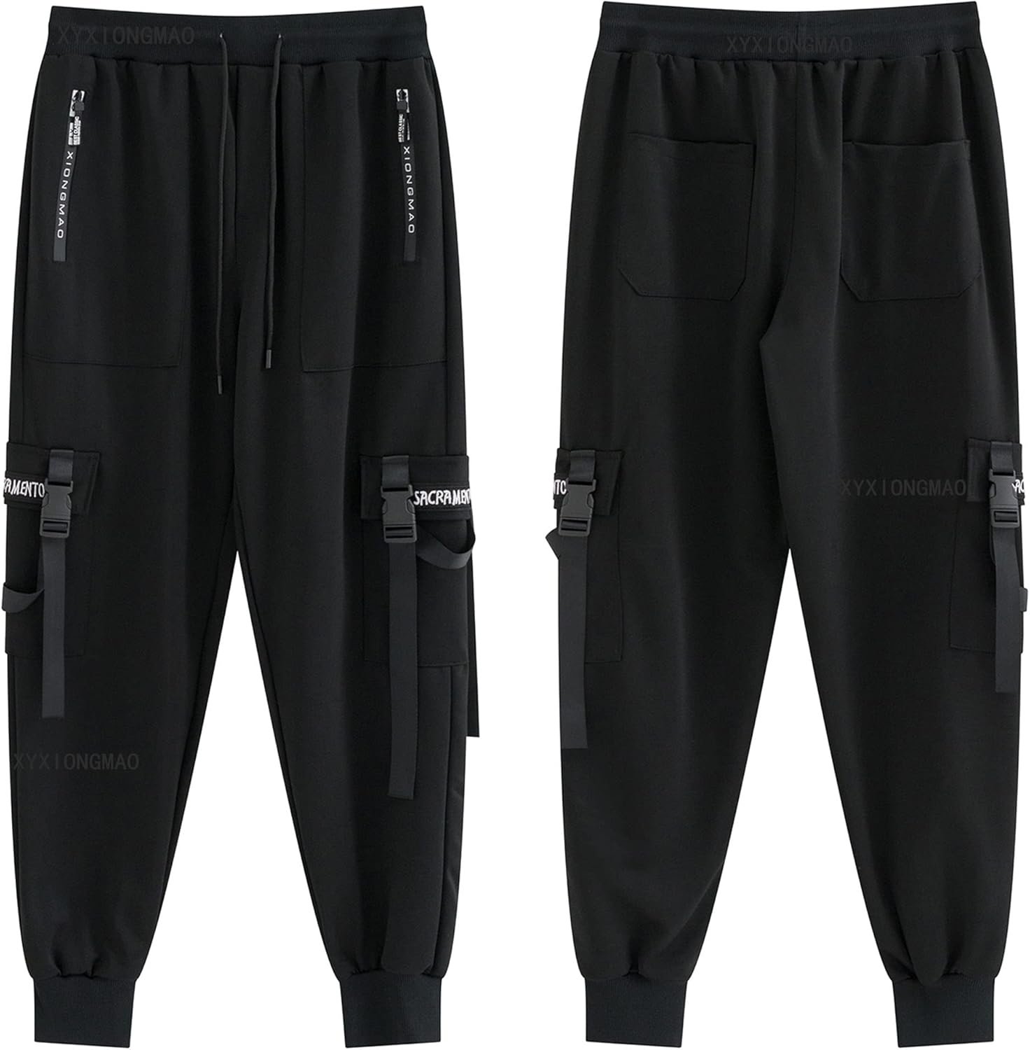 XYXIONGMAO Men's Jogger Pants Techwear Hip Hop Harem Pants Streetwear Tactical Track Pants - Image 7