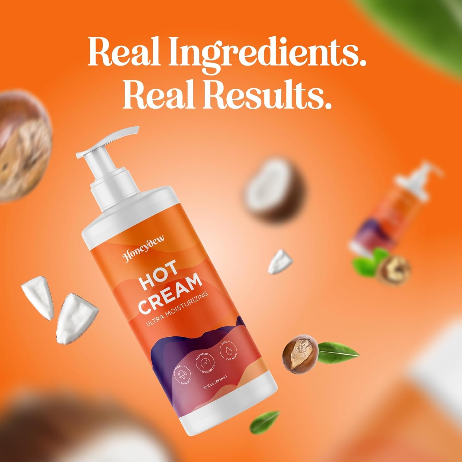 Hot Cream Sweat Enhancer - Premium Body Sculpting Sweat Cream with Invigorating Botanical Extracts - Extra Strength Cellulite Cream for Thighs Belly and Bum with Firming Body Oils (12 Fl Oz) - Image 12