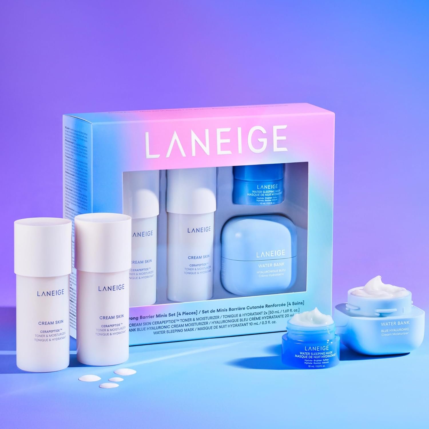 LANEIGE Cream Skin Refillable Toner & Moisturizer with Ceramides and Peptides: Korean Milky Toner, Amino Acid, Nourish, Hydrate, Barrier-Boosting, Visibly Firm - Image 9