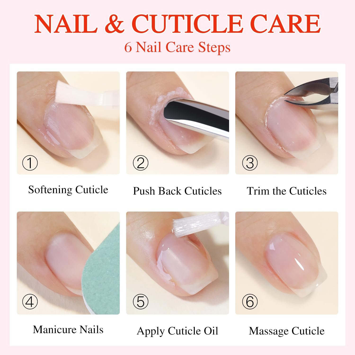 Double Rhythm Natural Cuticle Oil Revitalizing Cuticle Oil for Nails with Vitamin E Repaired Cuticles Overnight Cuticle Softener Nail Strengthener Protector for Damaged Dry Thin Nail - Image 8